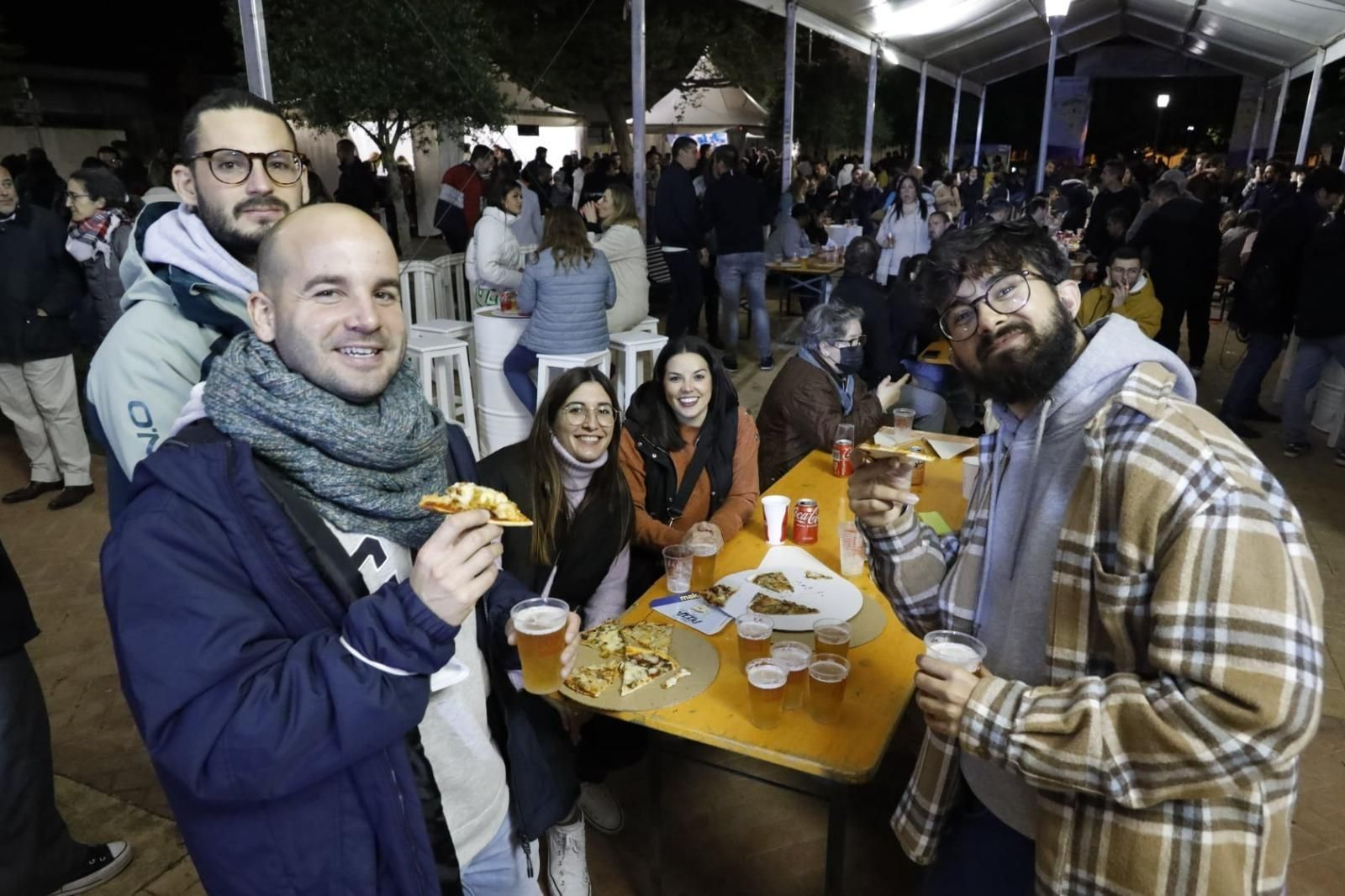 Inauguración del Festival de la Pizza de Rota.