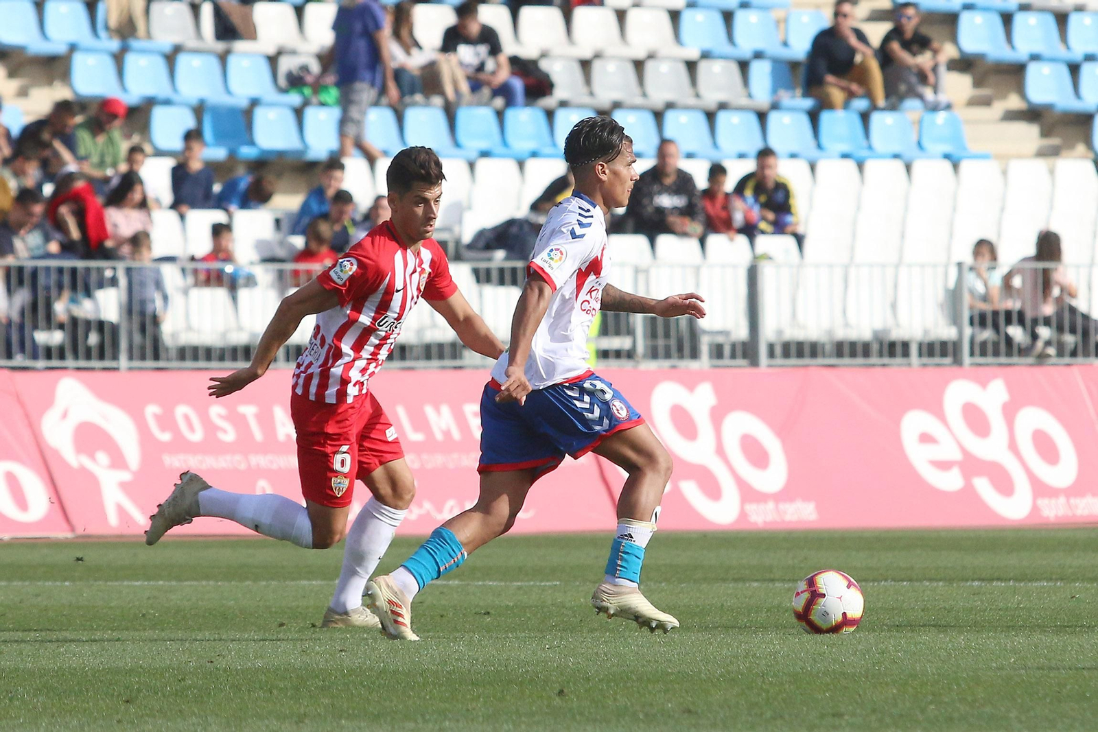 Las imágenes del Almería-Rayo Majadahonda