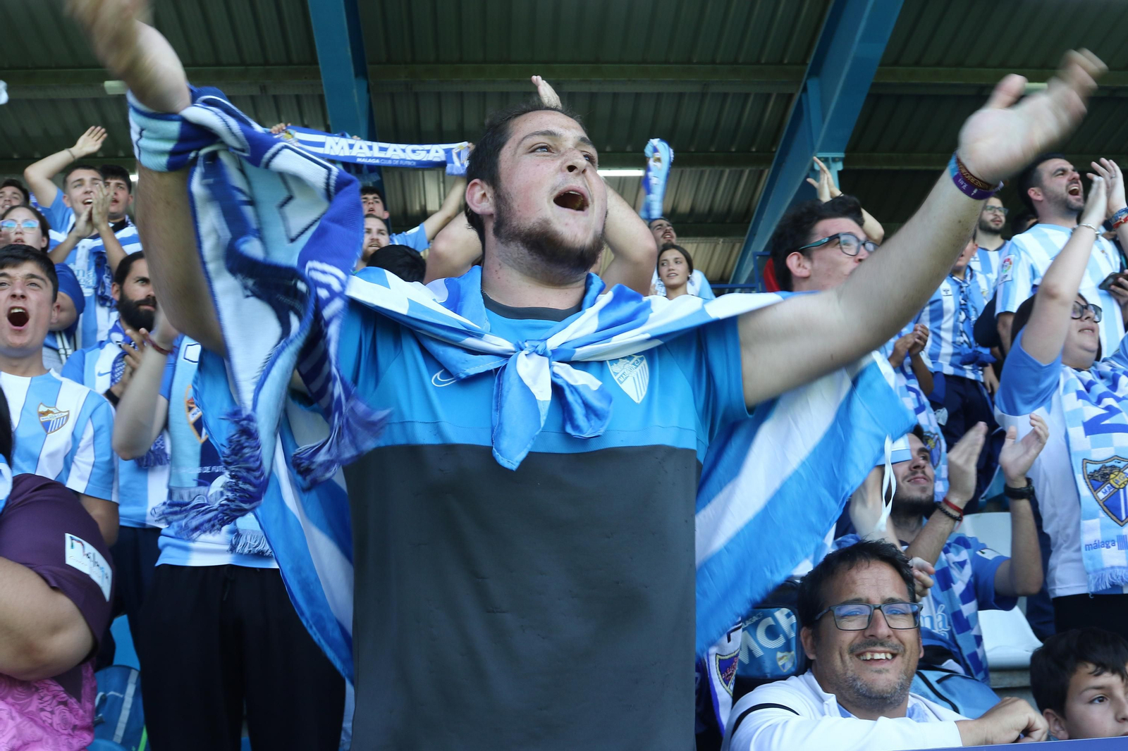 El Ponferradina-Málaga CF, en fotos