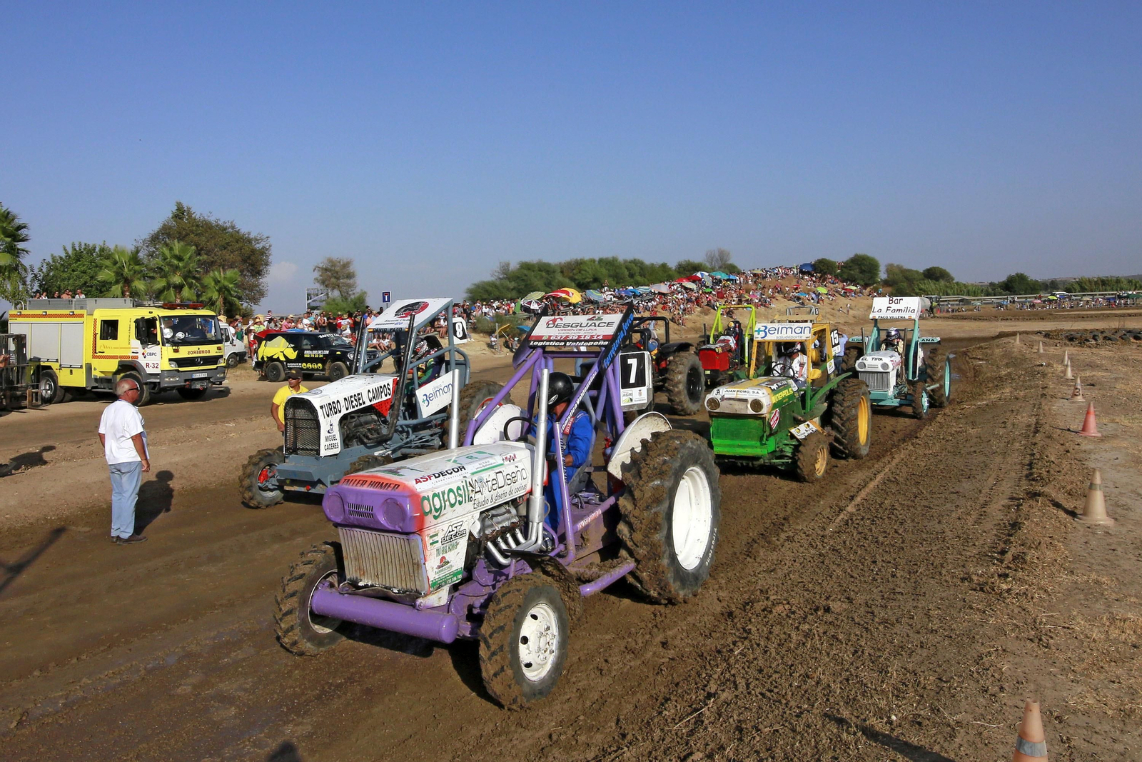 La carrera de tractores de Guadalcacín 2019
