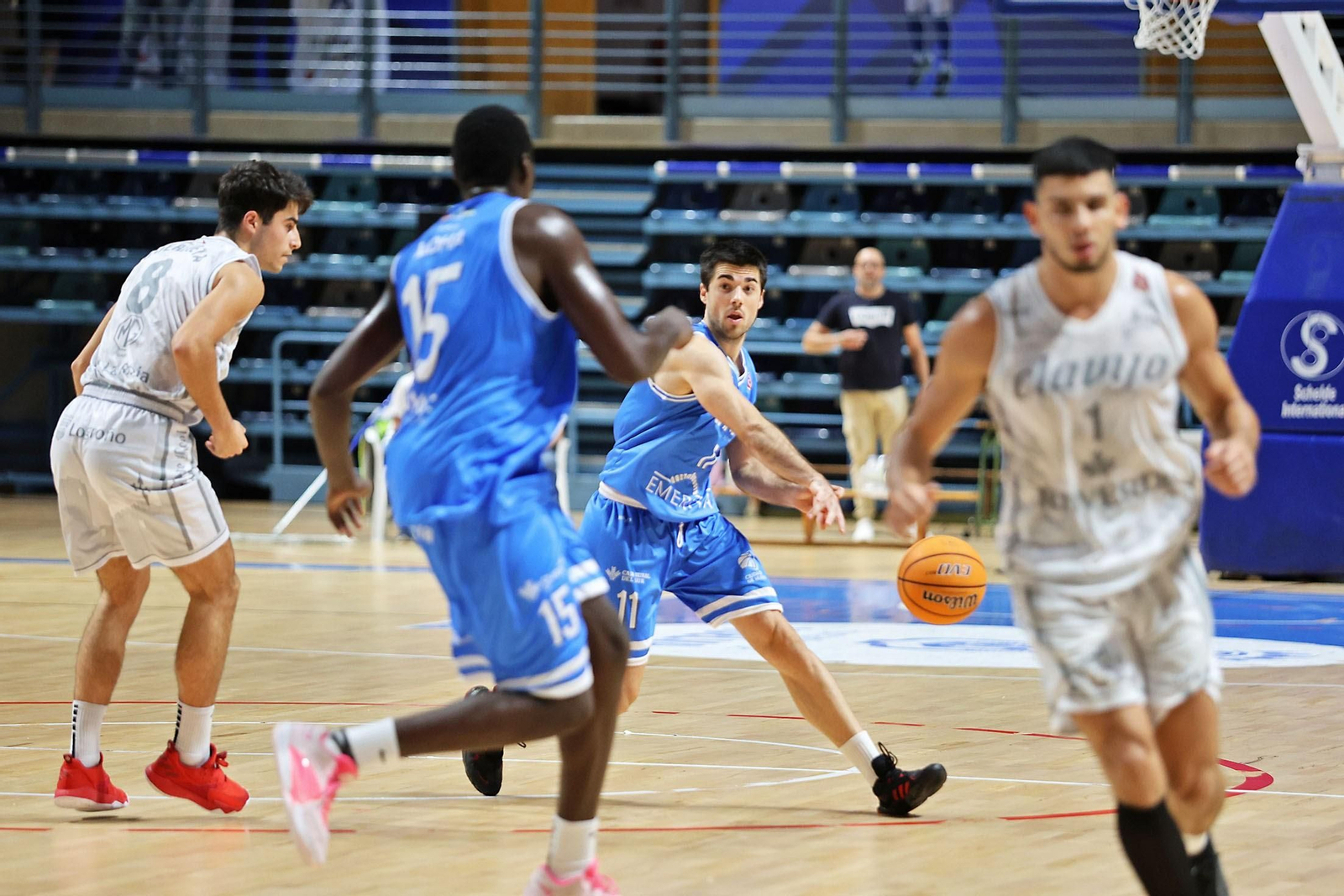 Imagen del partido de ida.