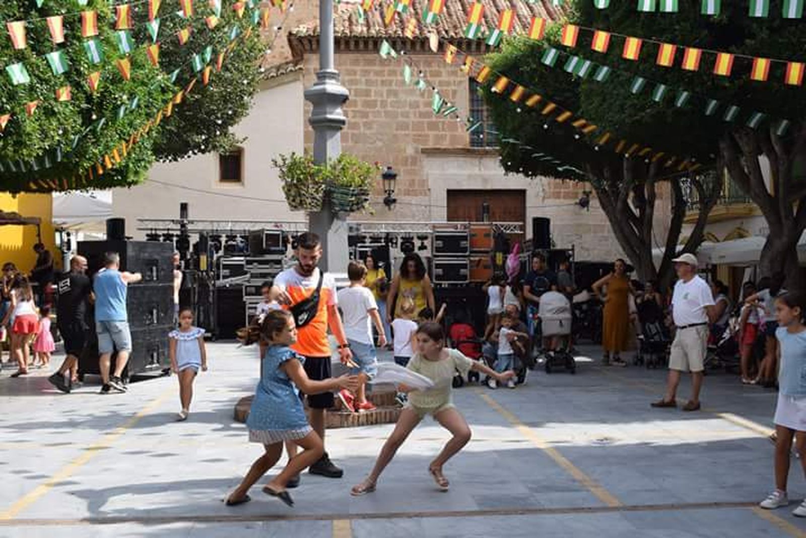 La  Glorieta es el centro neurálgico de los festejos de la Villa