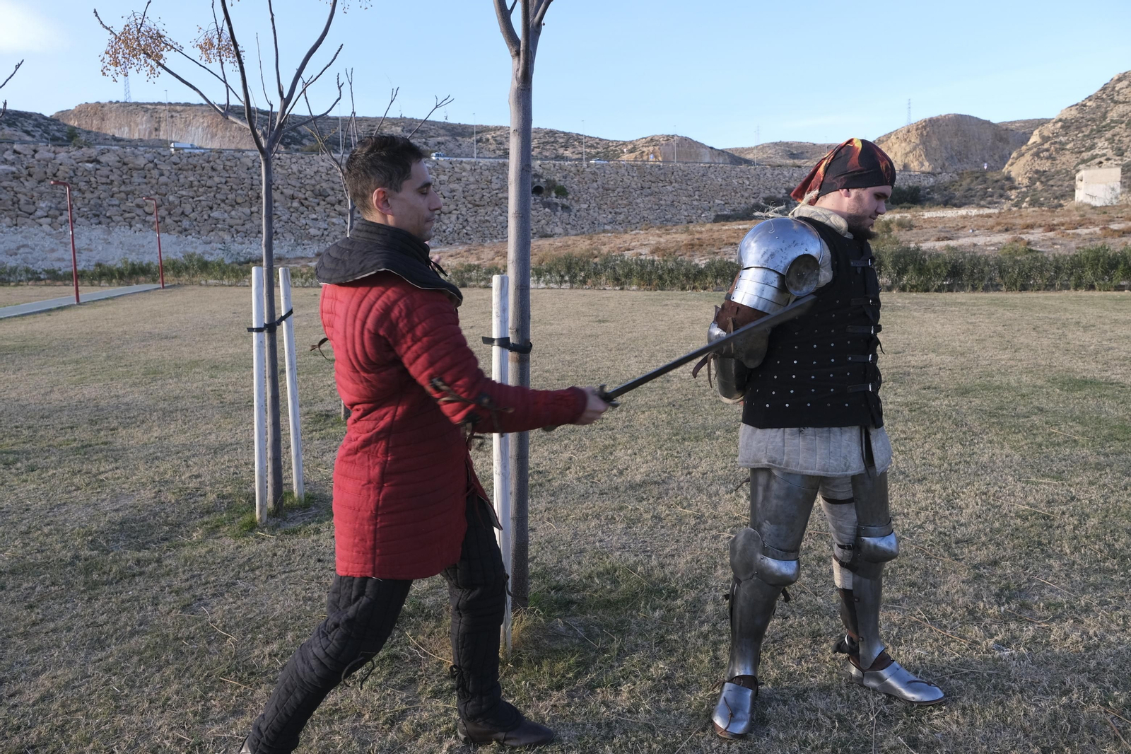 Fotogalería de los combates medievales en Almería