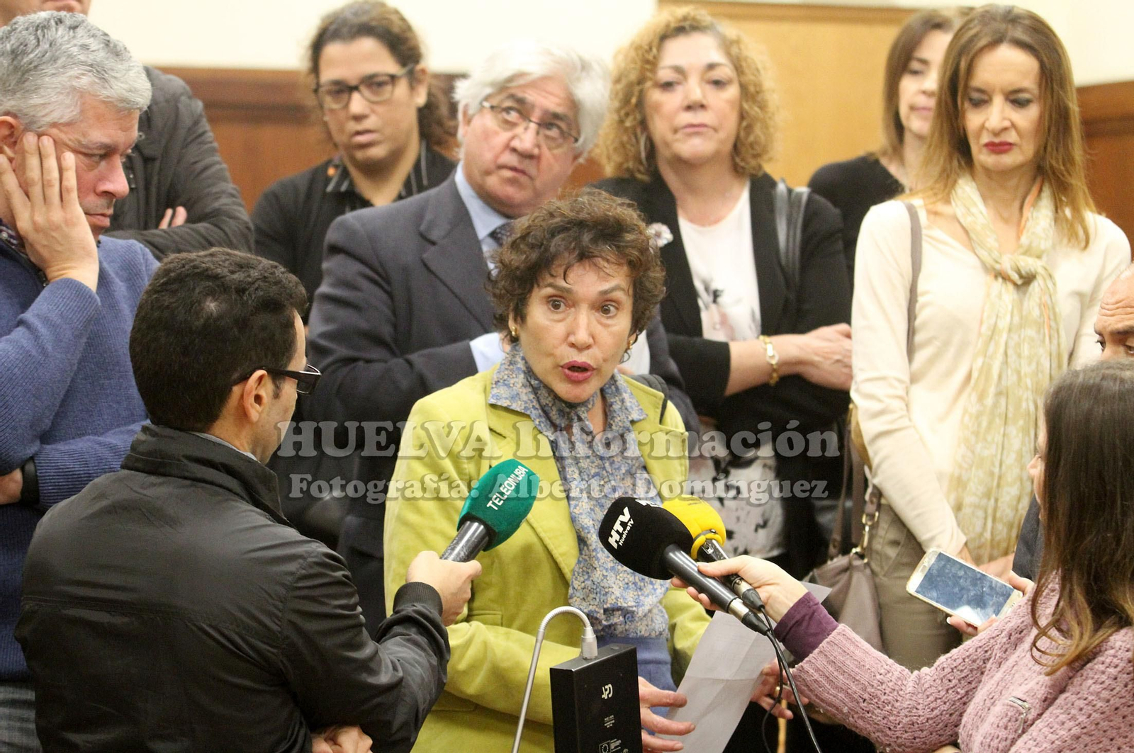 Concentración de jueces y fiscales en el Palacio de Justicia, en imágenes