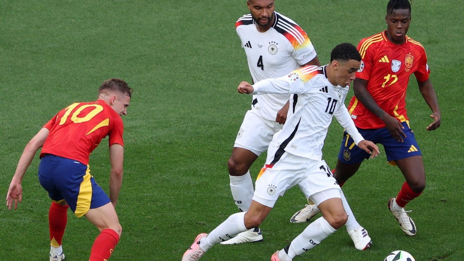 Las mejores fotos del España - Alemania