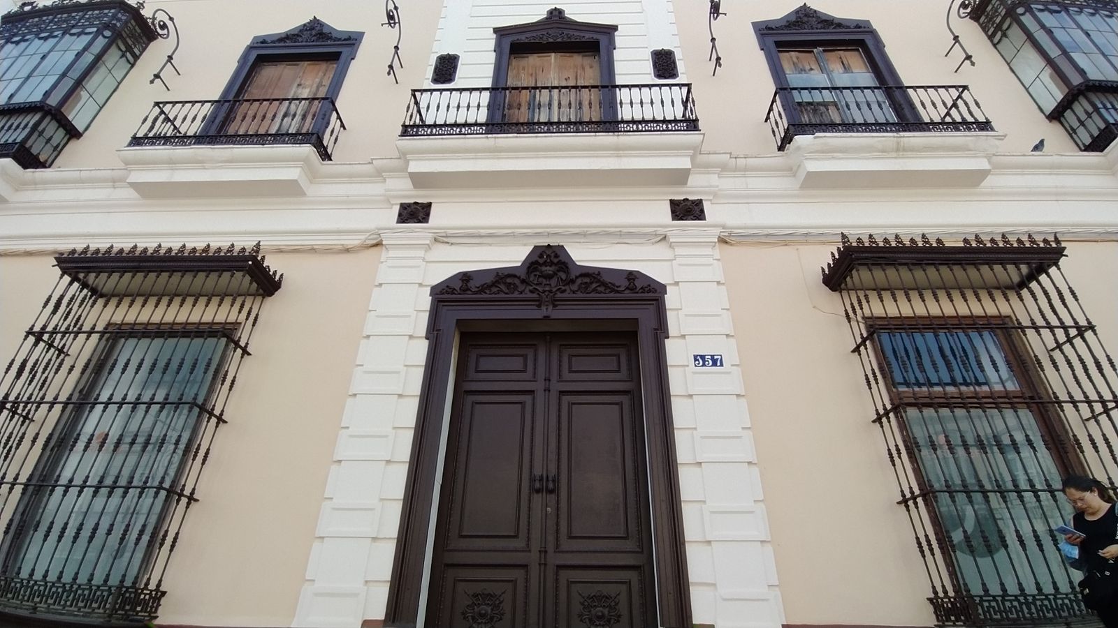 La Casa Lazaga, tras las obras de consolidación