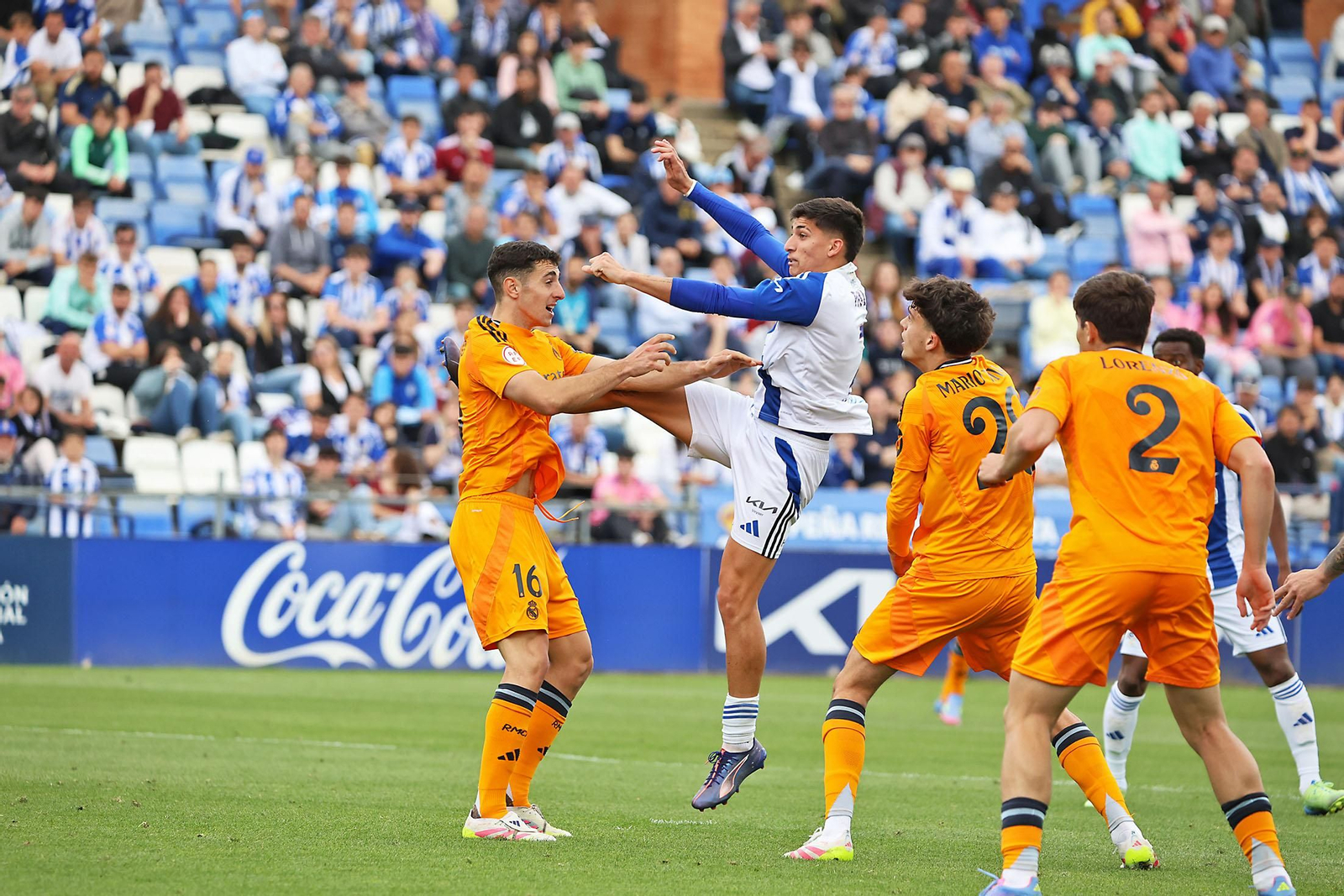 Las imágenes del Recreativo de Huelva- Real Madrid Castilla