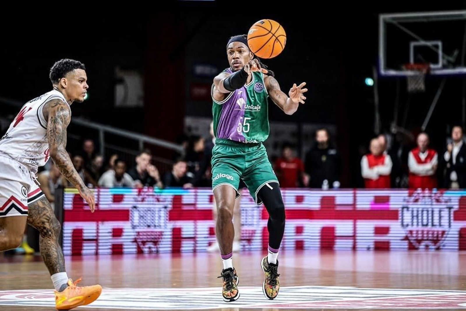 El Cholet - Unicaja, en fotos
