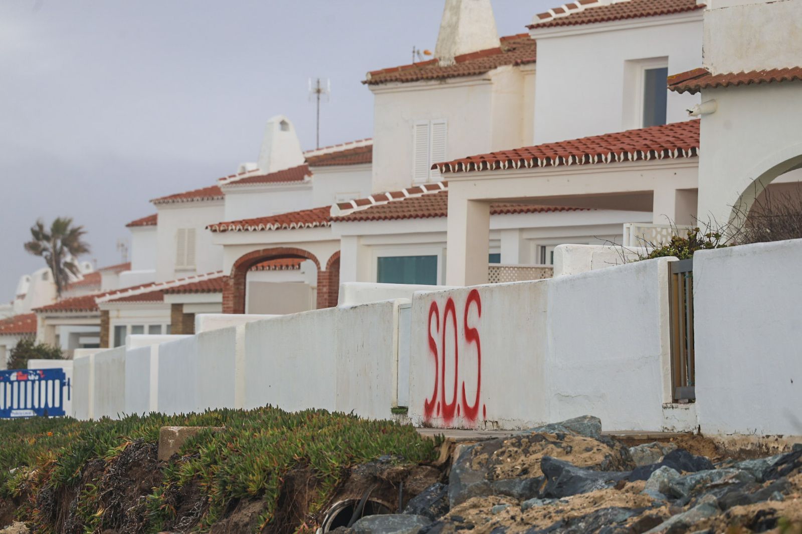 Fotografías de las zonas más perjudicadas de Matalascañas tras los últimos temporales