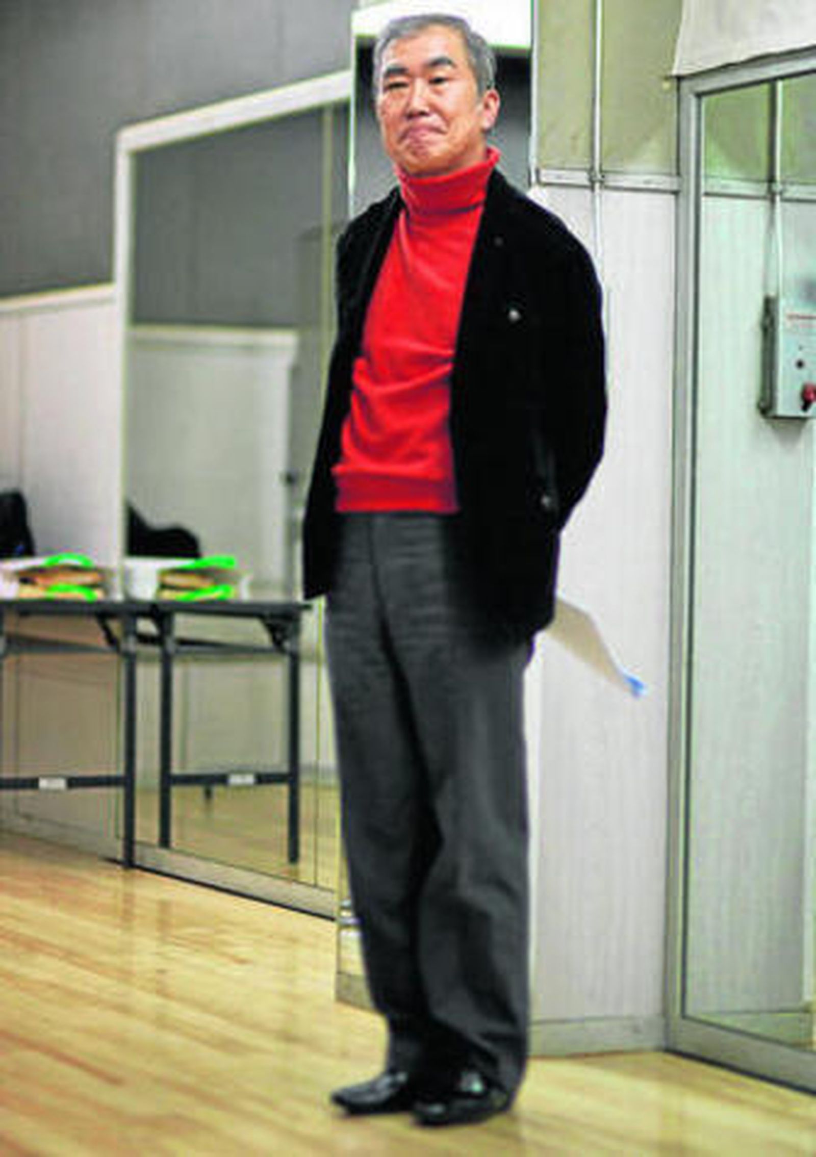 Katsura Bunshi, el presentador galardonado como el más fiel a su programa.