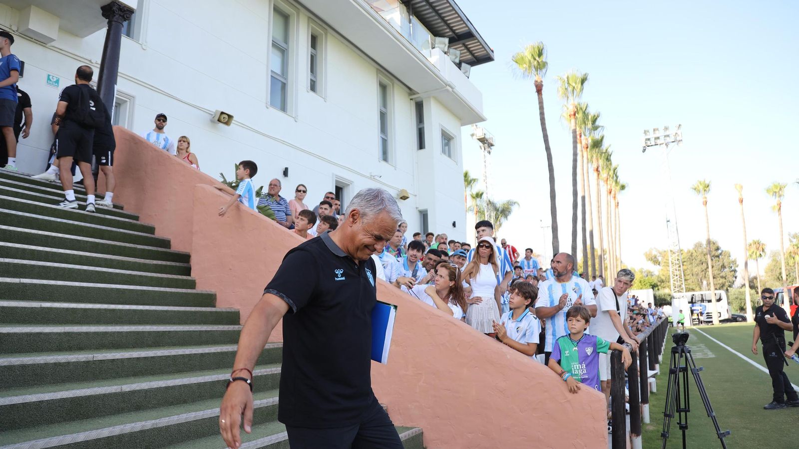 El Málaga CF - Almería de pretemporada, en fotos