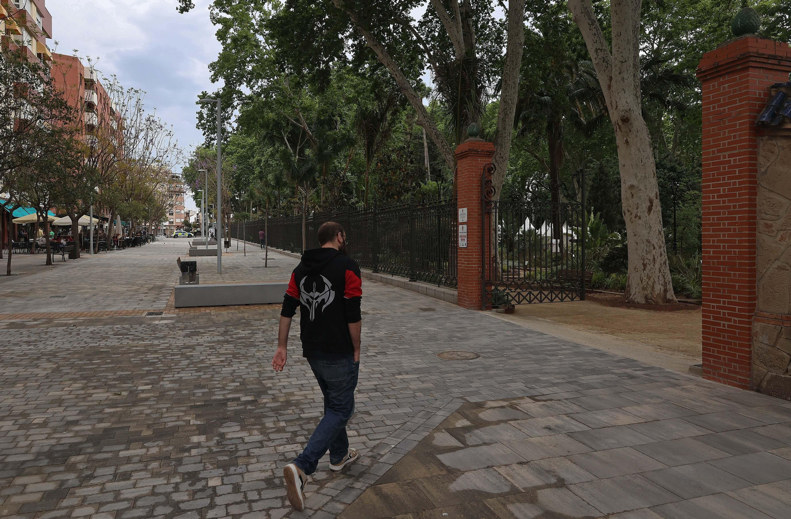 La apertura peatonal de la avenida Capitán Ontañón de Algeciras, en imágenes