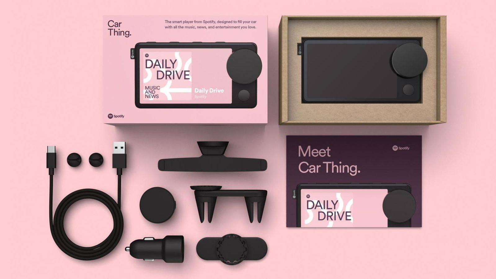 Spotify lanza Car Thing