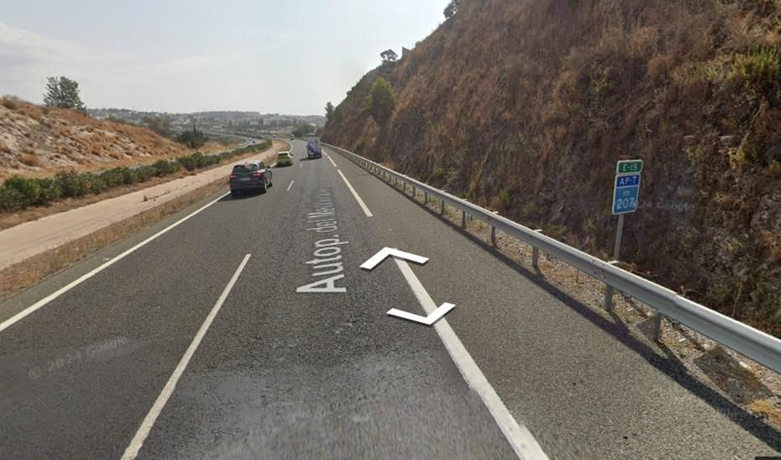 Kilómetro 207 de la AP-7