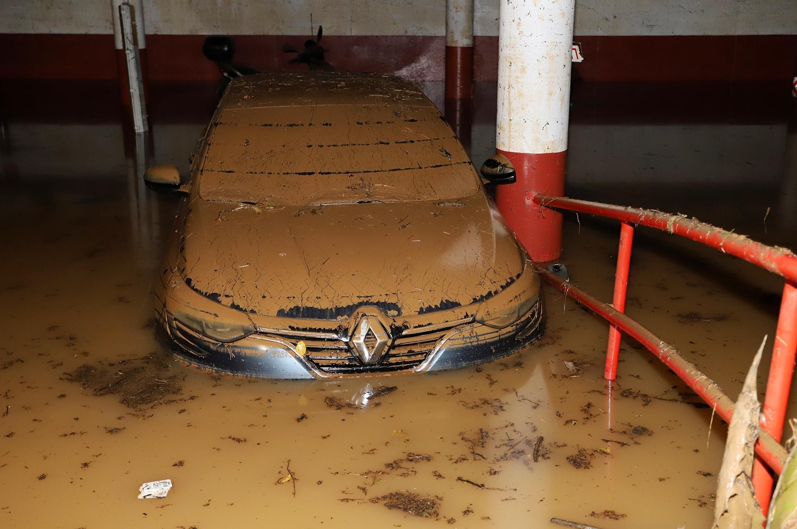 Imágenes de los destrozos provocados por el temporal en Lepe