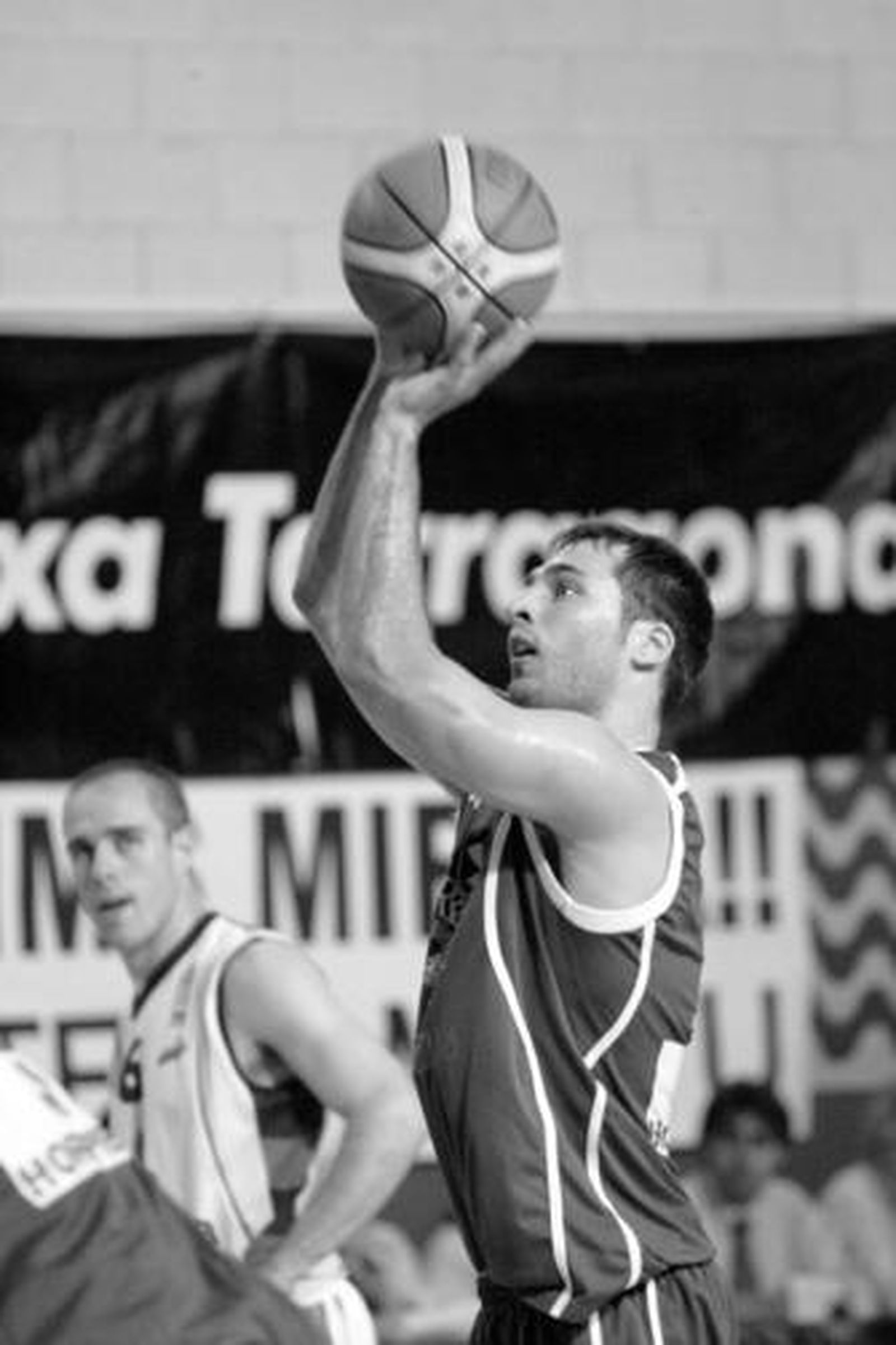 Gonzalo Sánchez, con la camisola del Tarragona, en un partido.
