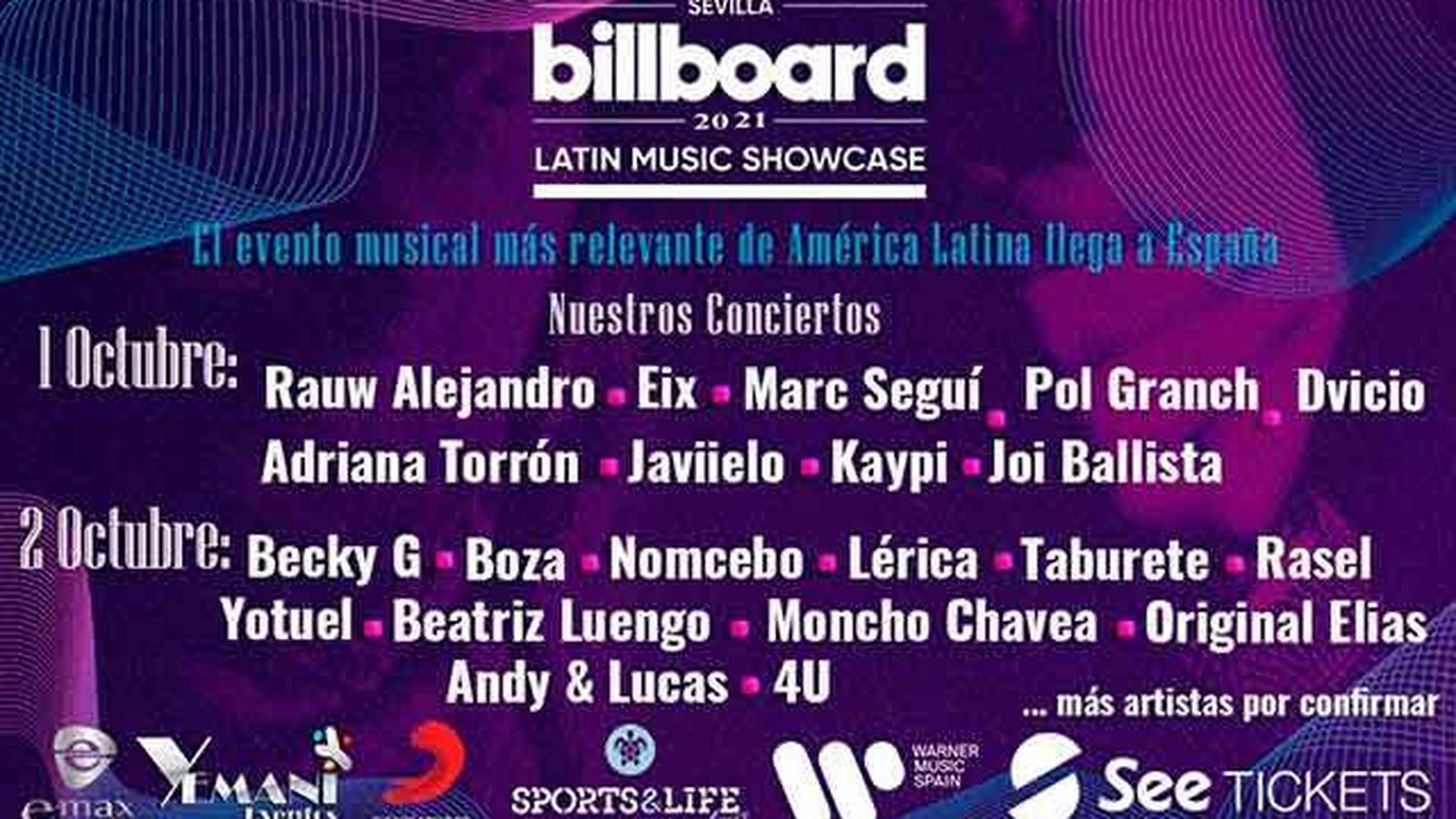 Cartel del festival.