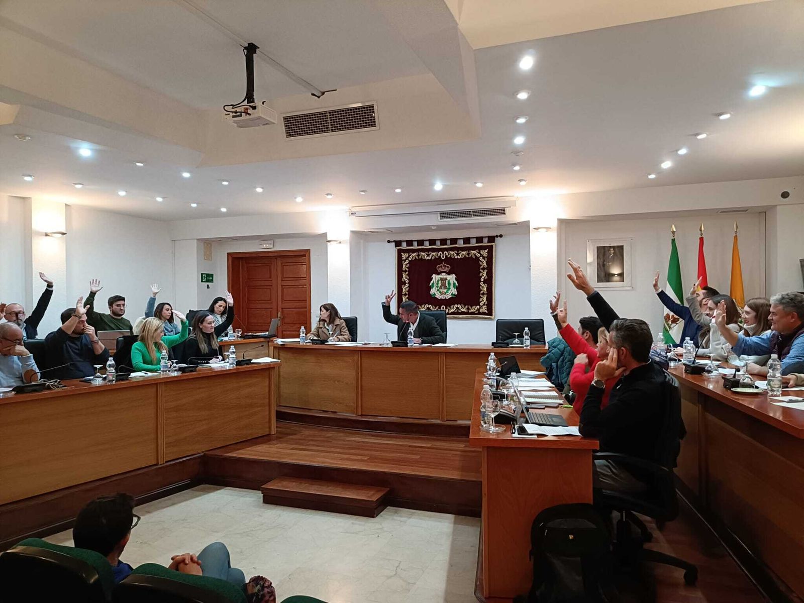 El Pleno de Los Barrios de este lunes.