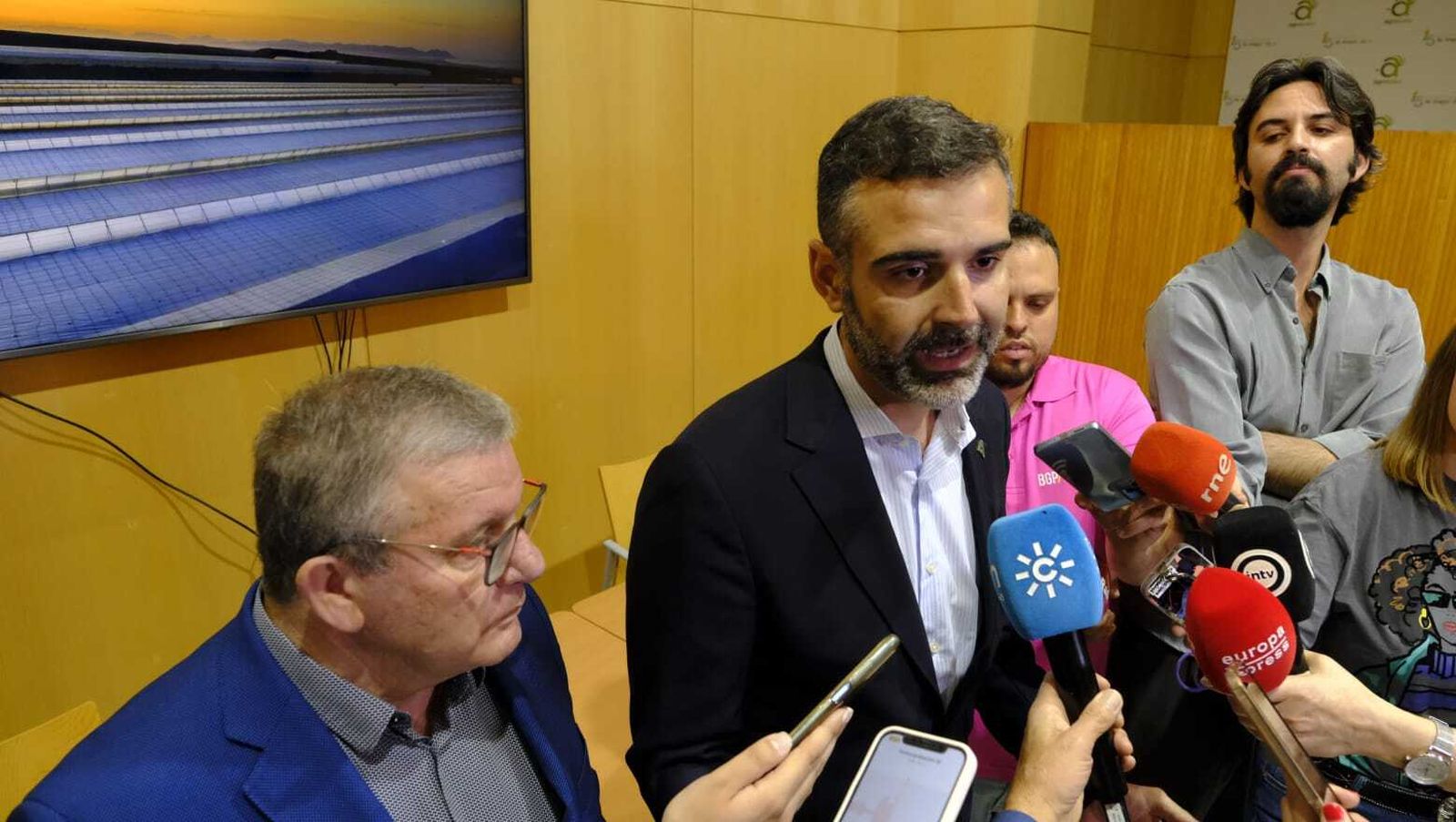 Fernández-Pacheco durante su comparecencia.