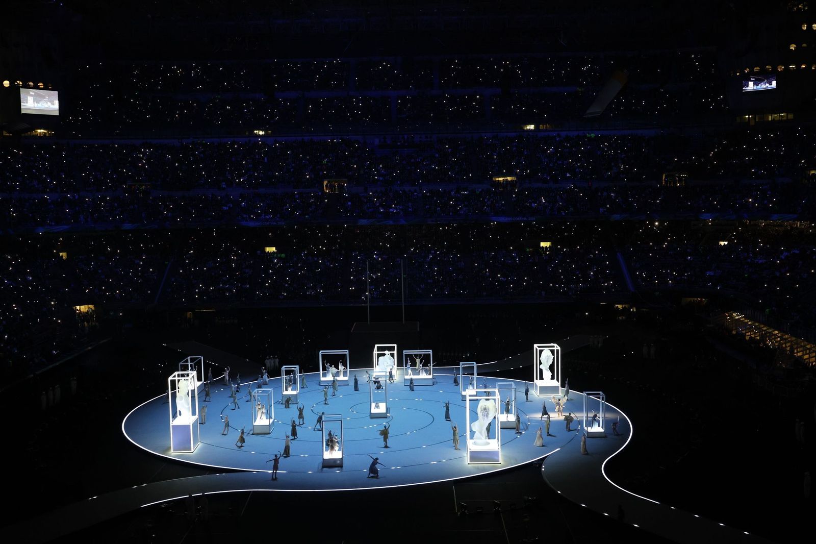 Las fotos de la inauguración de los Juegos Olímpicos de invierno de 2026