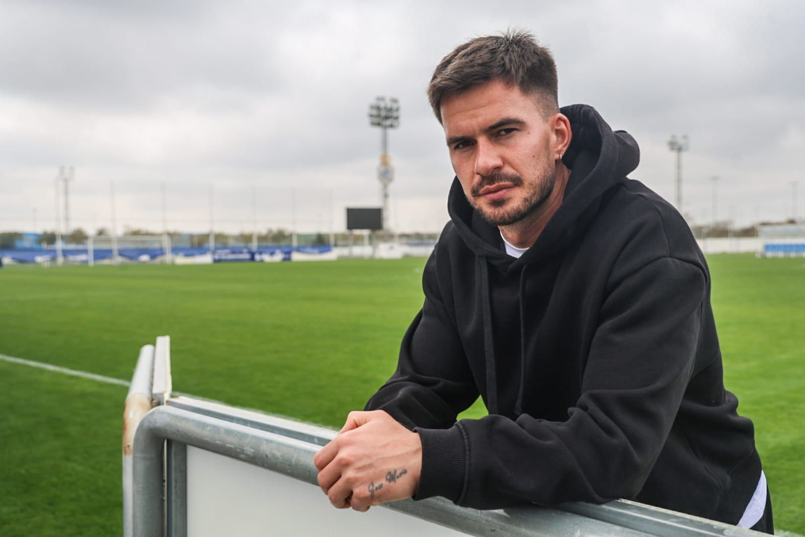 José Carlos posa para Huelva Información.