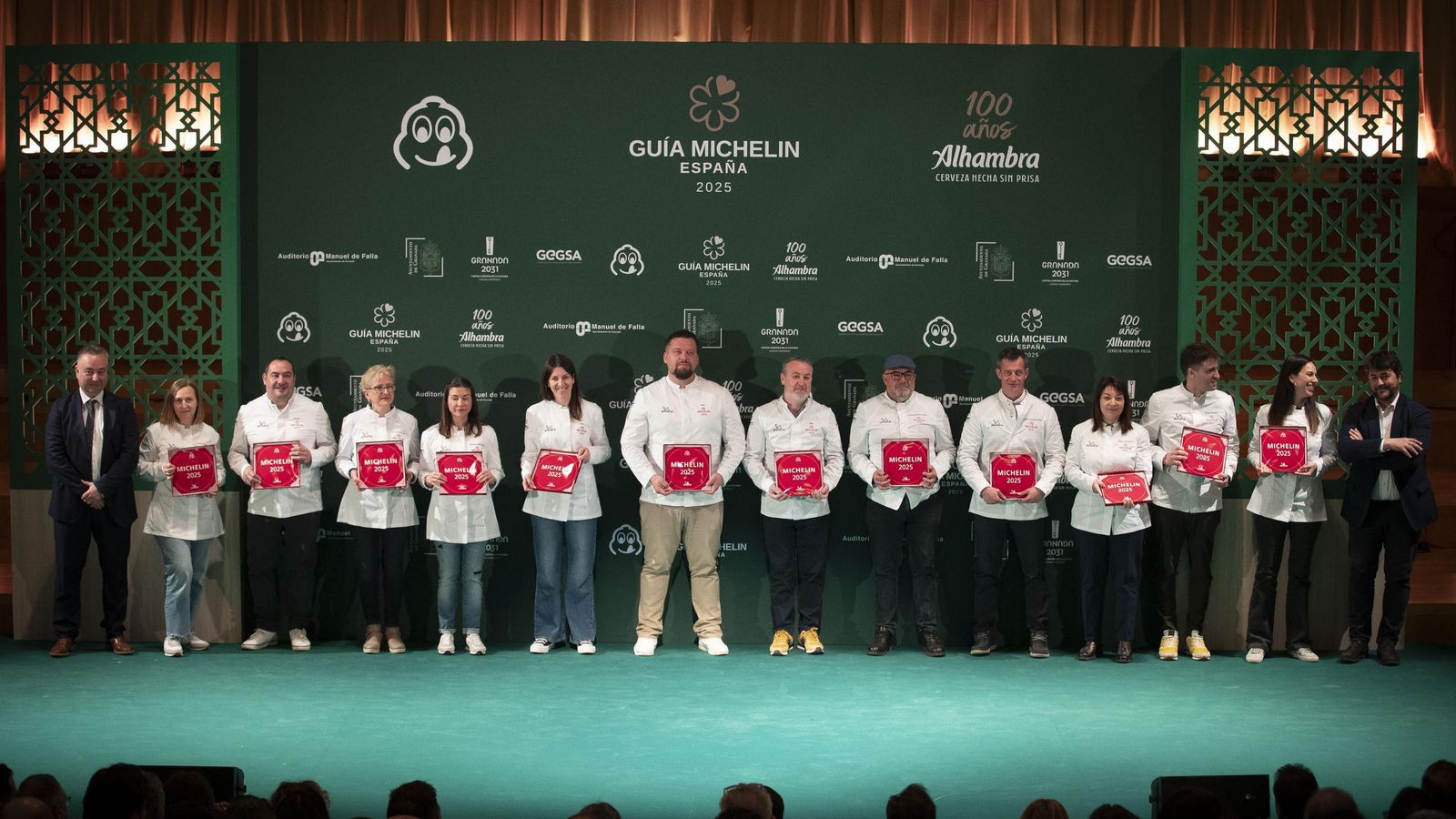La Gala de la Guía Michelin en Granada, en imágenes