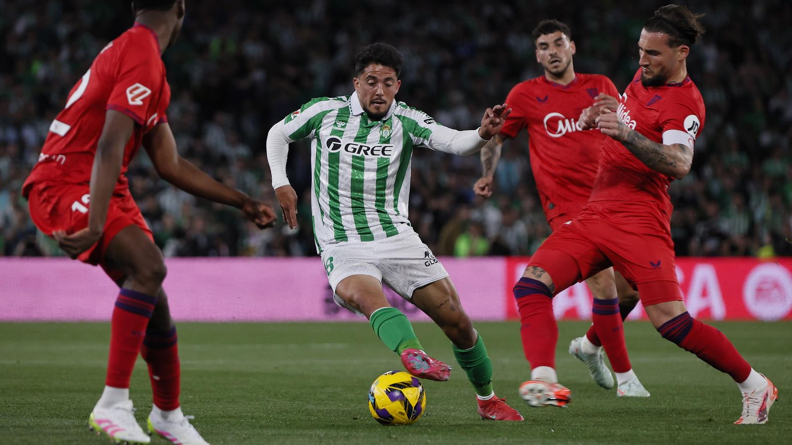 Las imágenes del Betis - Sevilla