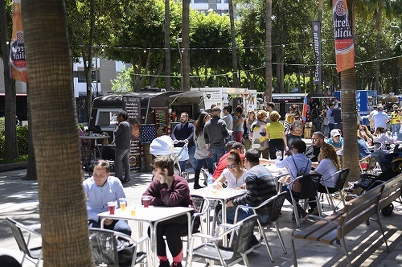 Foodtrucks en la Rambla
