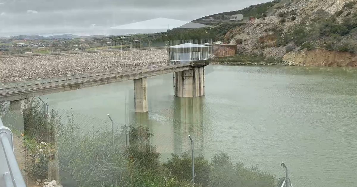 Guadalcacín, camino de su llenado completo