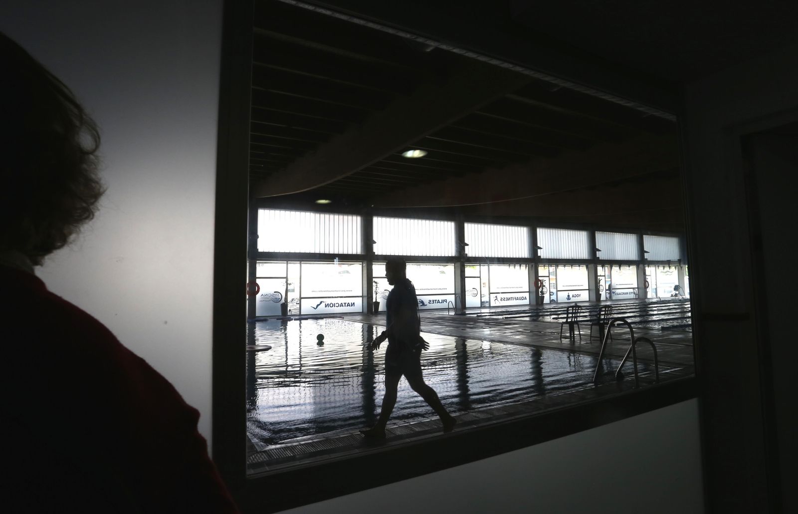 Una imagen de ayer de la piscina Manuel Mestre.