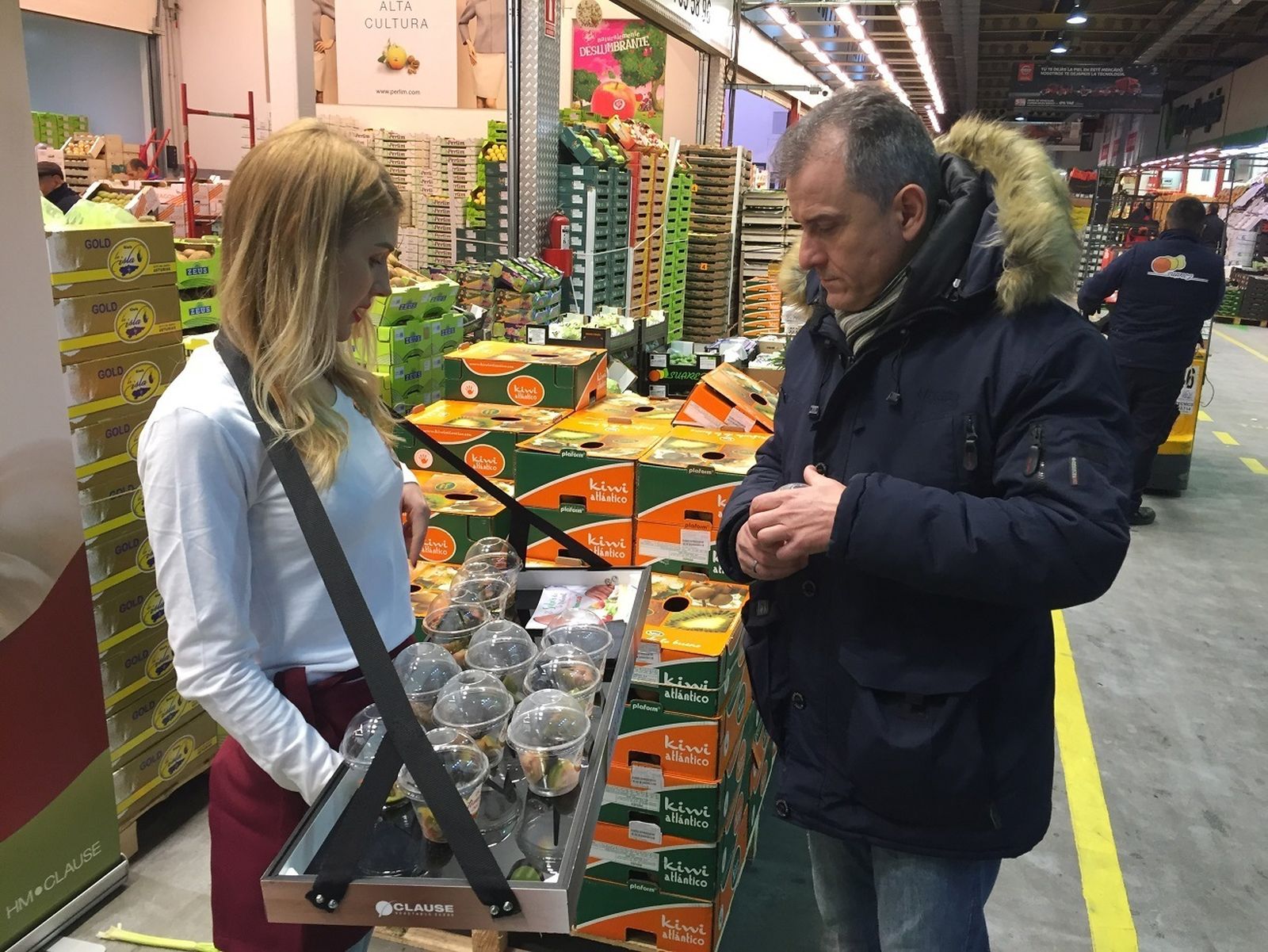 Jornada para dar a conocer este nuevo tomate en Mercamadrid.