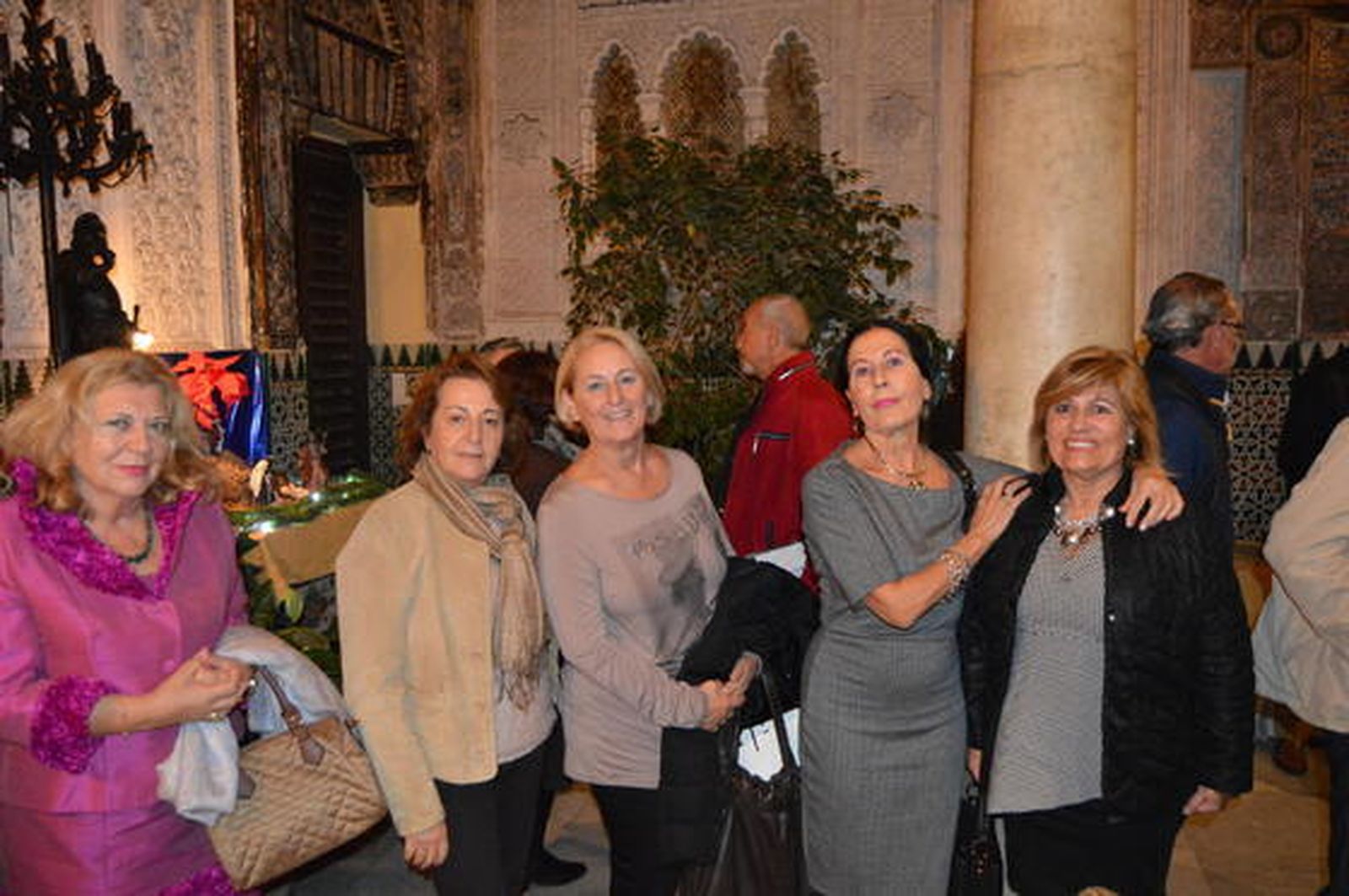 María de la Paz Macías, Carolina Camacho, Muñeca Aragón, Lourdes Arenas y Asun Maiquez.  Foto: Ignacio Casas de Ciria