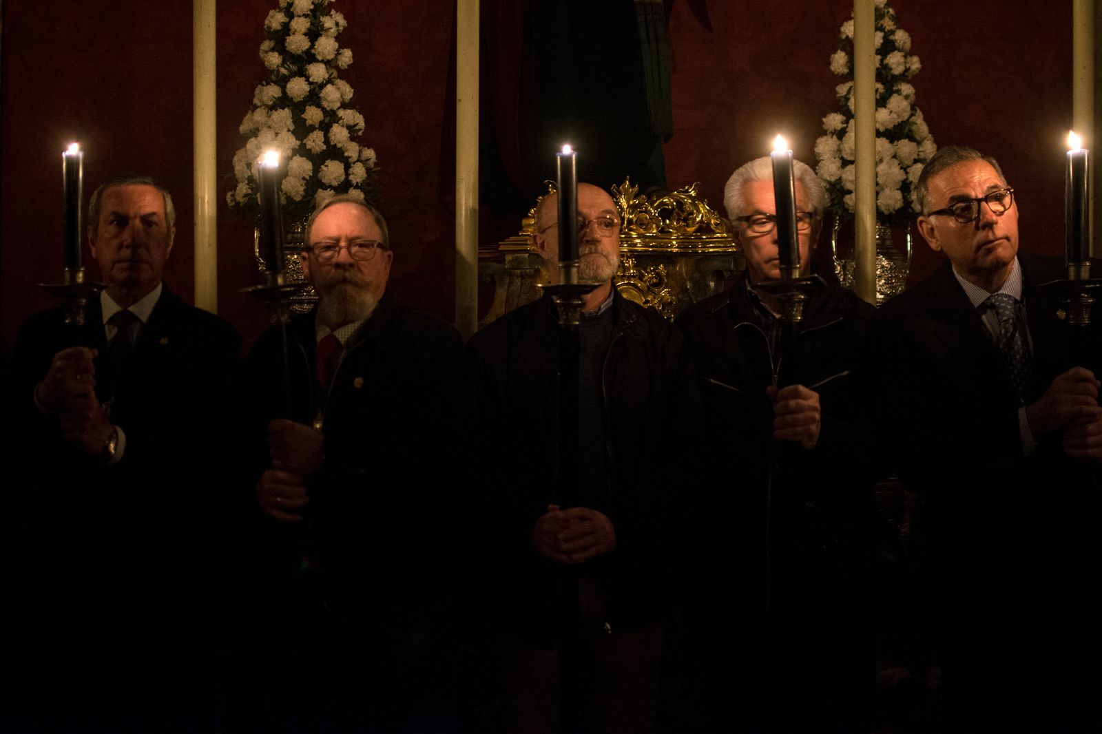Vía crucis de Santa Marta en la Parroquia de San Andrés