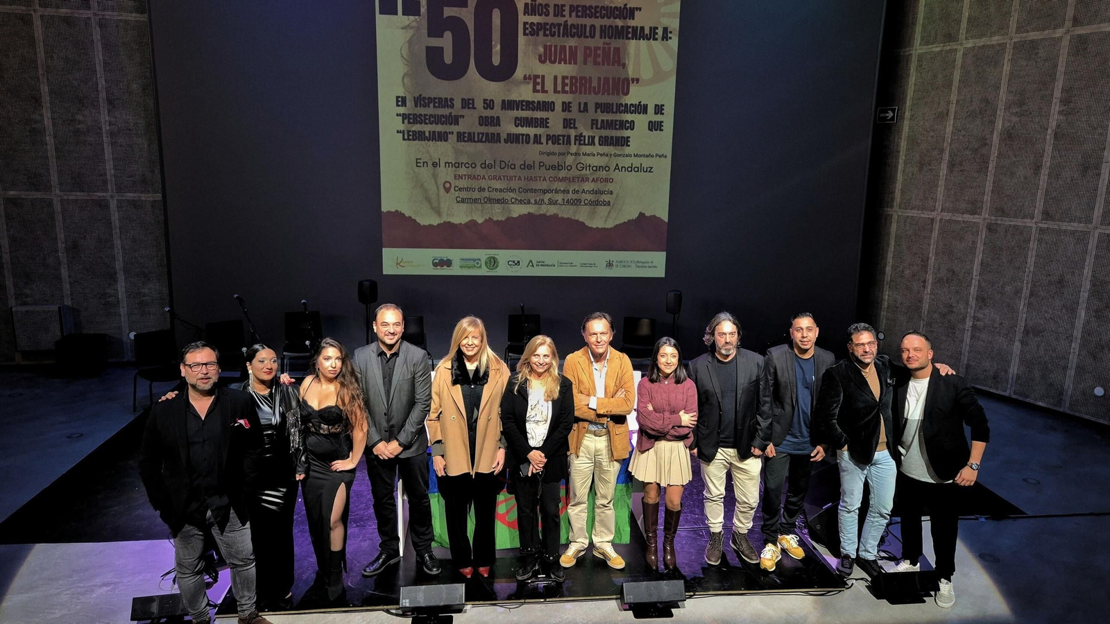 Acto de la Federación de Mujeres Gitanas Kamira en el C3A de Córdoba