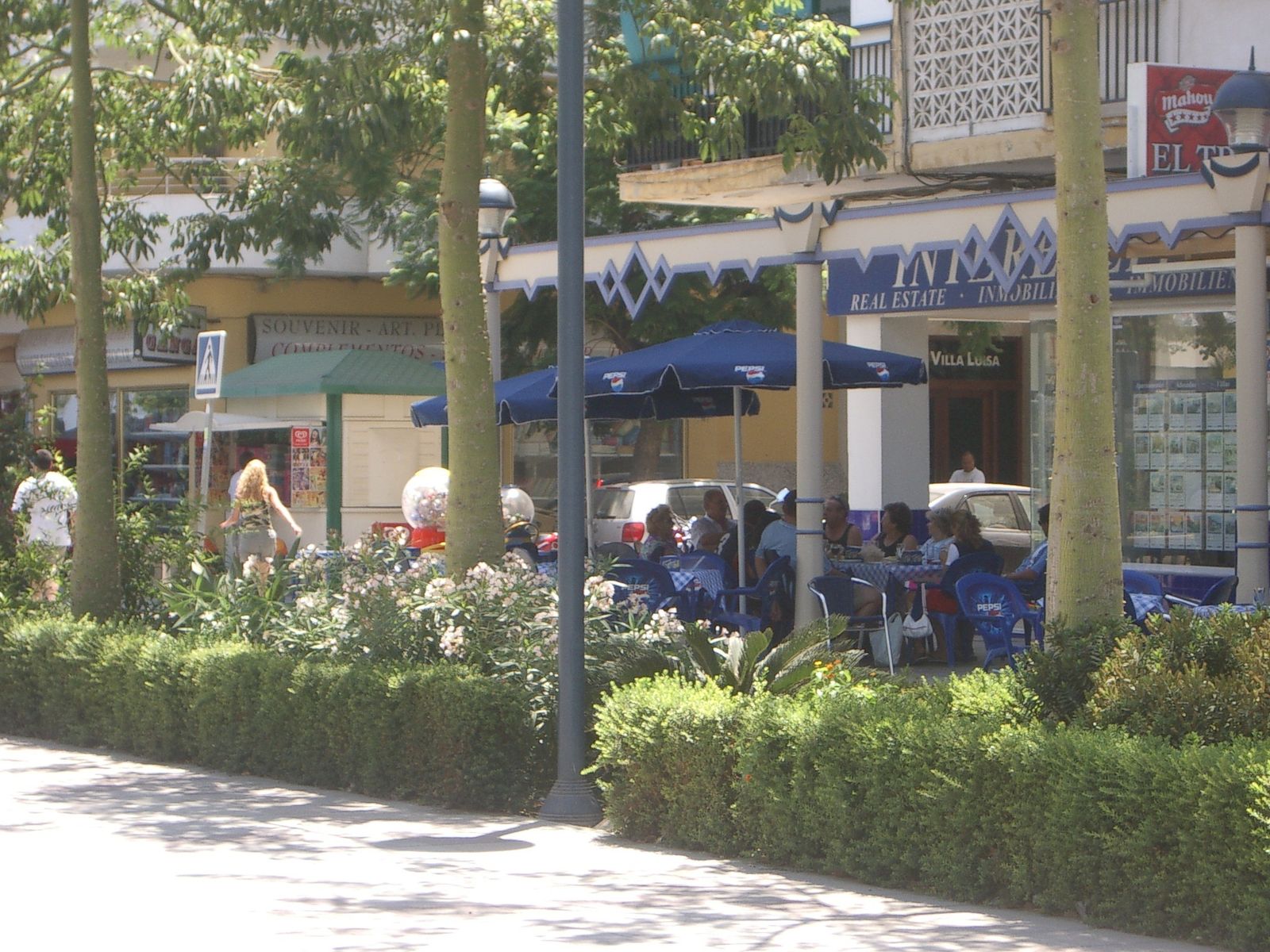 Terrazas en Torre del Mar.