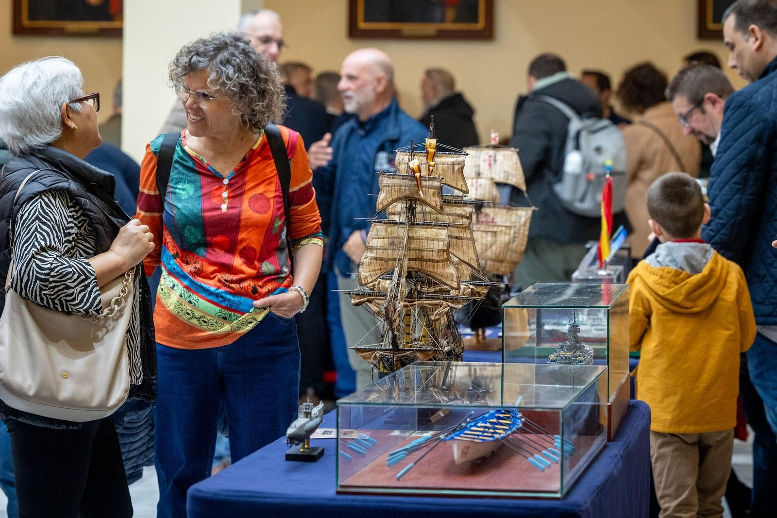 El Certamen de Modelismo abre sus puertas en el Museo Naval de San Fernando: las imágenes