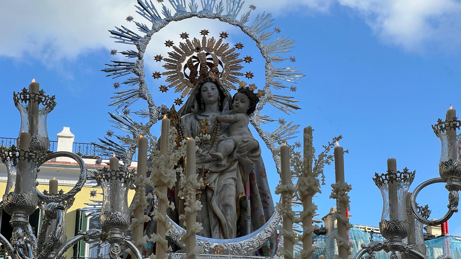 La Virgen de La Palma.