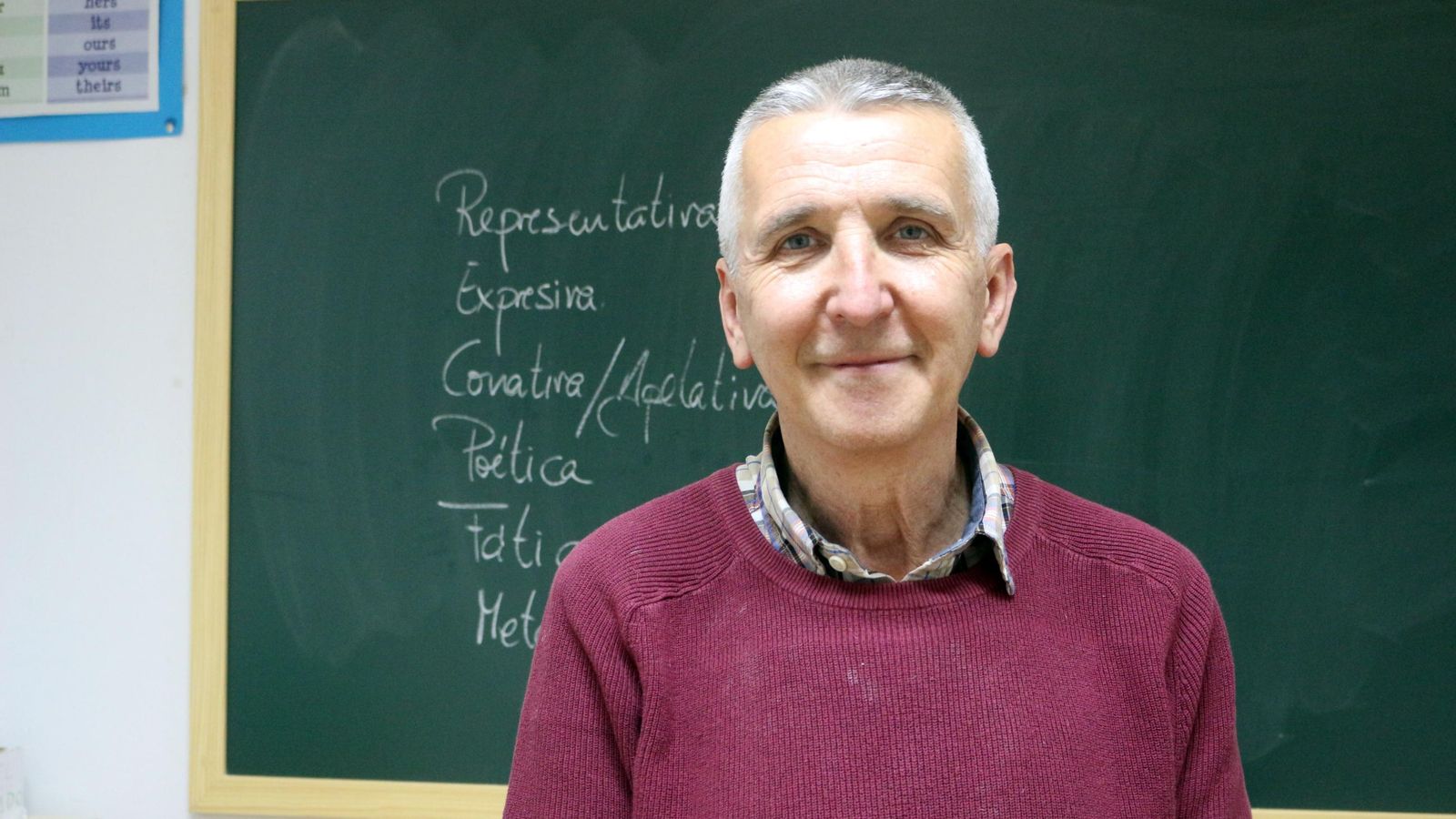 Pepe Andrade, profesor de CEPER Inspector Francisco Poveda