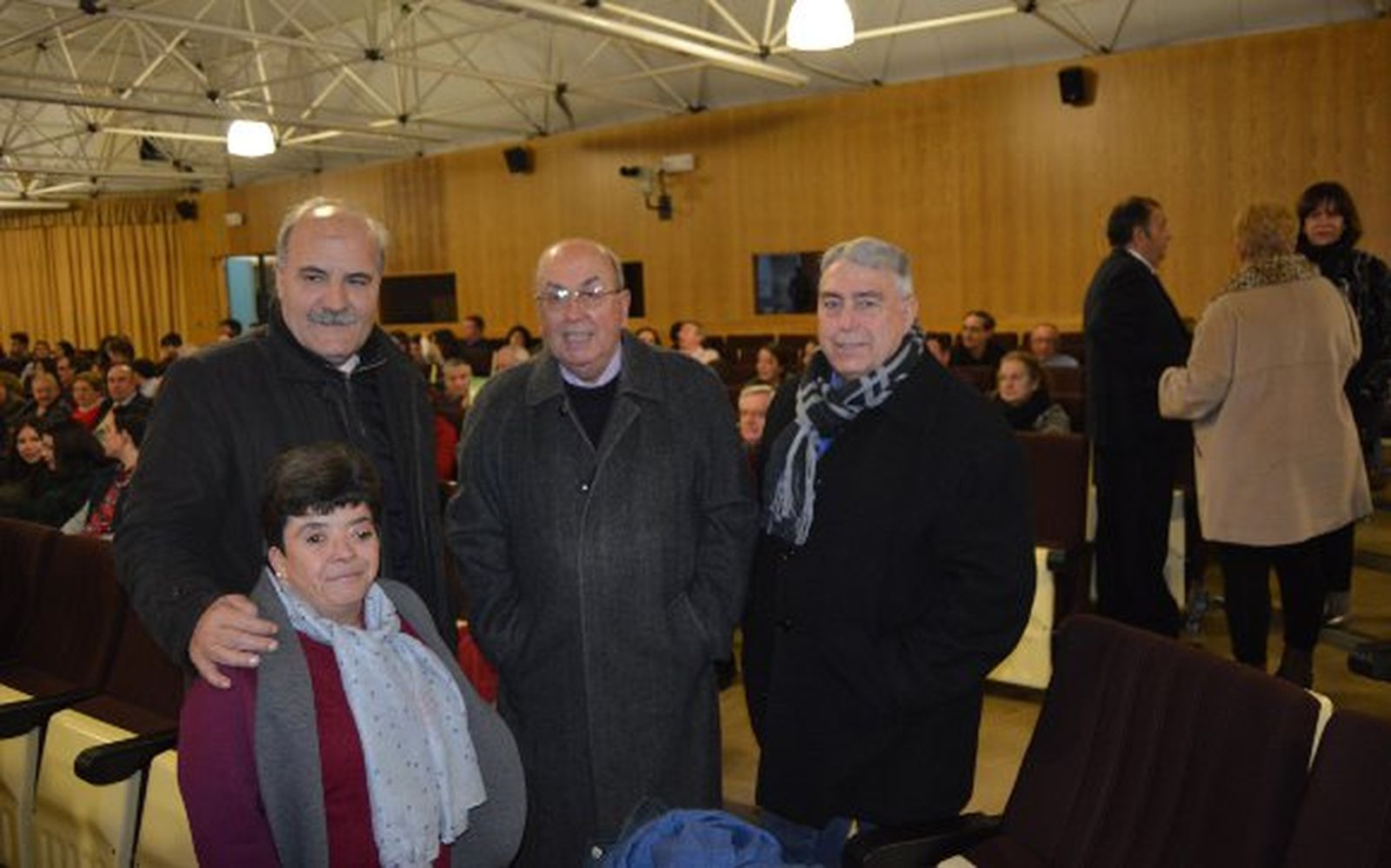 Juan Carlos Jurado, Martín José García, Antonio Gallarín y Angelines Sibón.

Foto: Ignacio Casas de Ciria