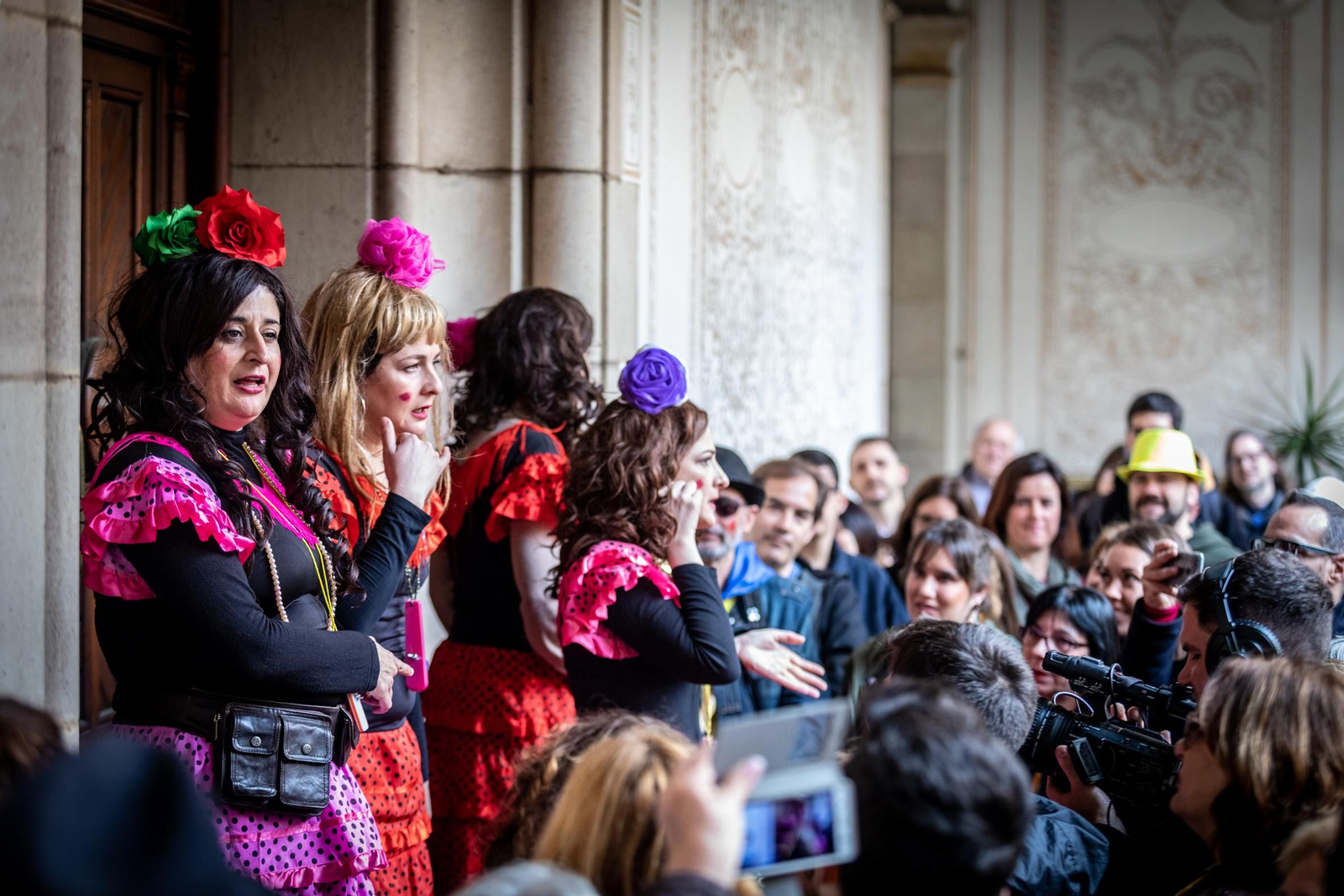 Las callejeras de Cádiz en la Ciudad Condal
