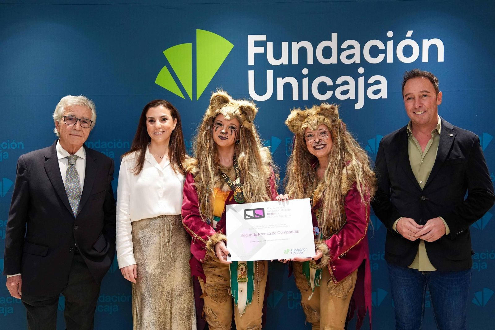 Fundación Unicaja entrega los XLVI Premios Coplas del Carnaval gaditano