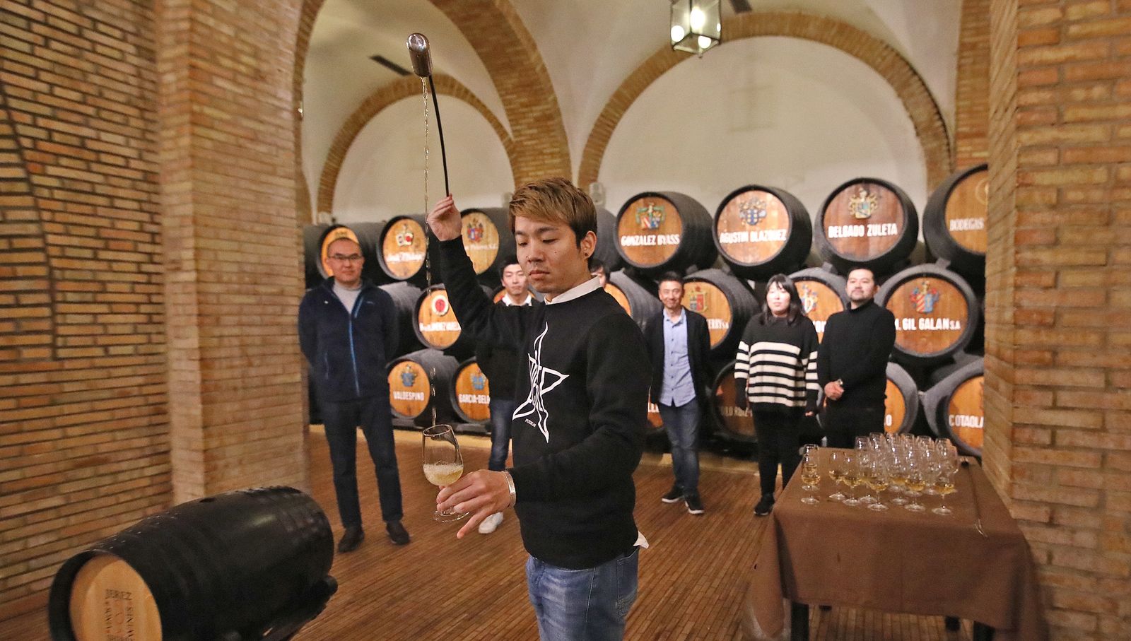 Venenciadores Japoneses en el Consejo