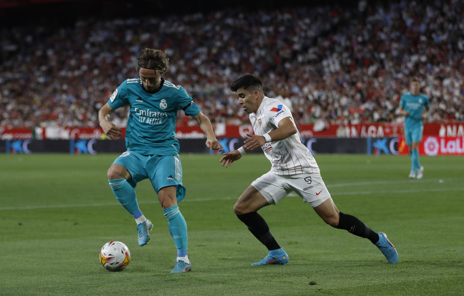 Las imágenes del Sevilla- Real Madrid