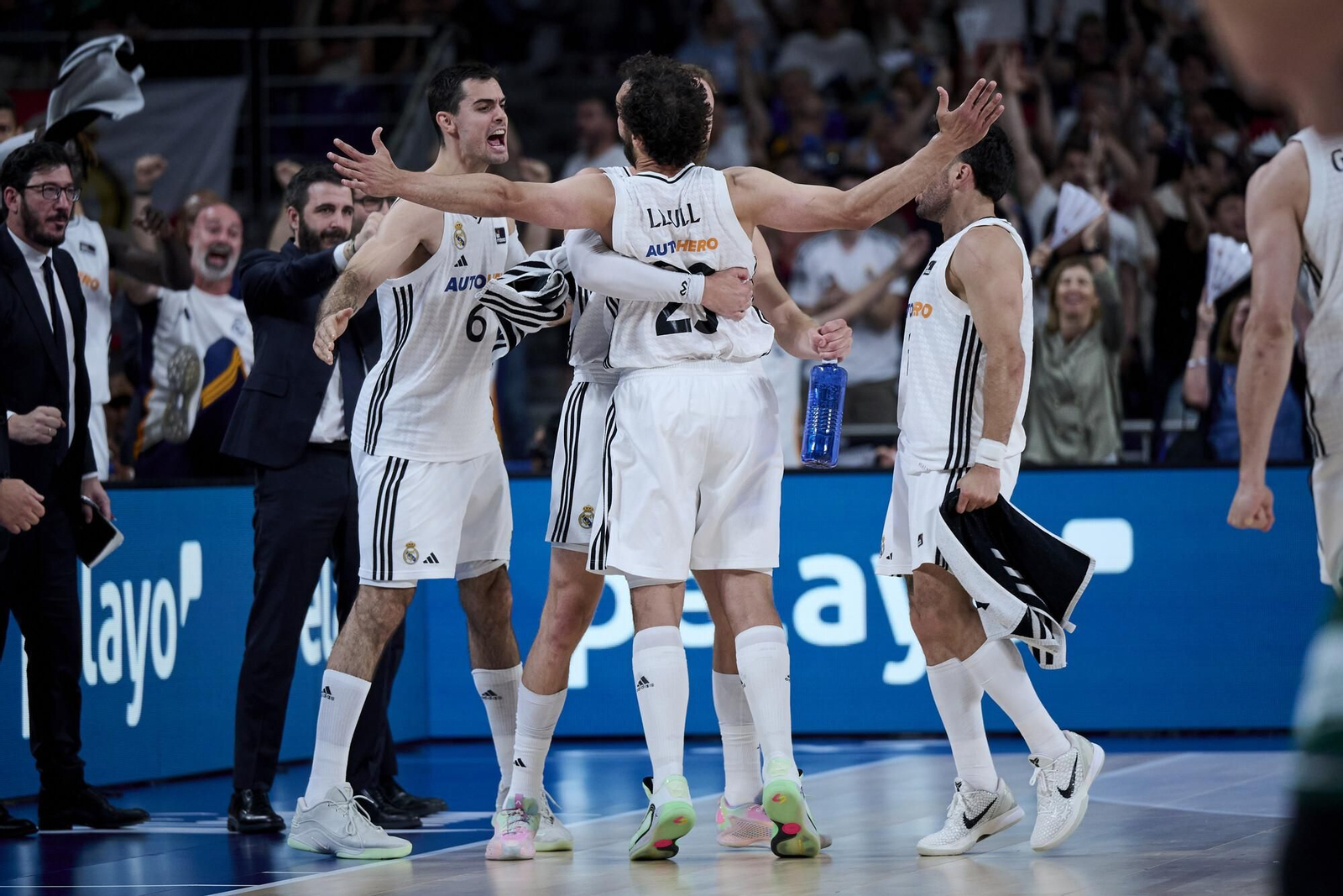 El Real Madrid-Unicaja en fotos