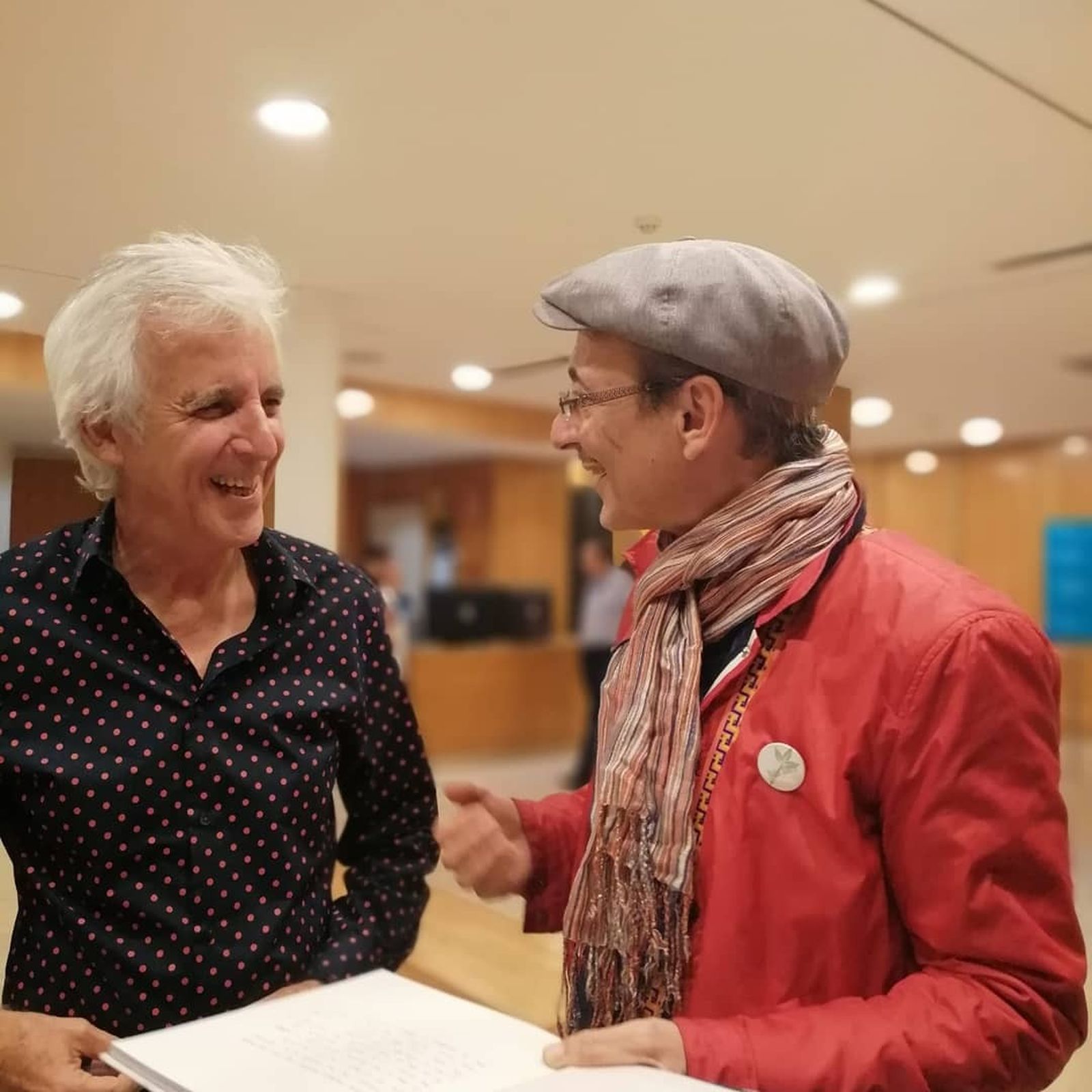 Kiko Veneno y Héctor Márquez en Málaga.