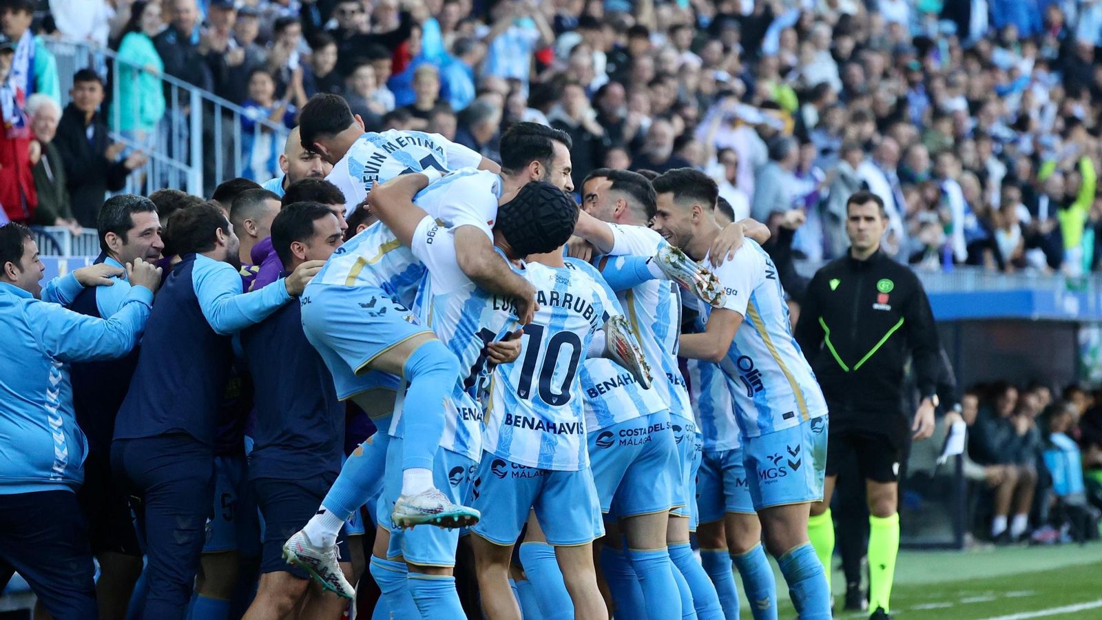 Las fotos del Málaga CF - UD Almería