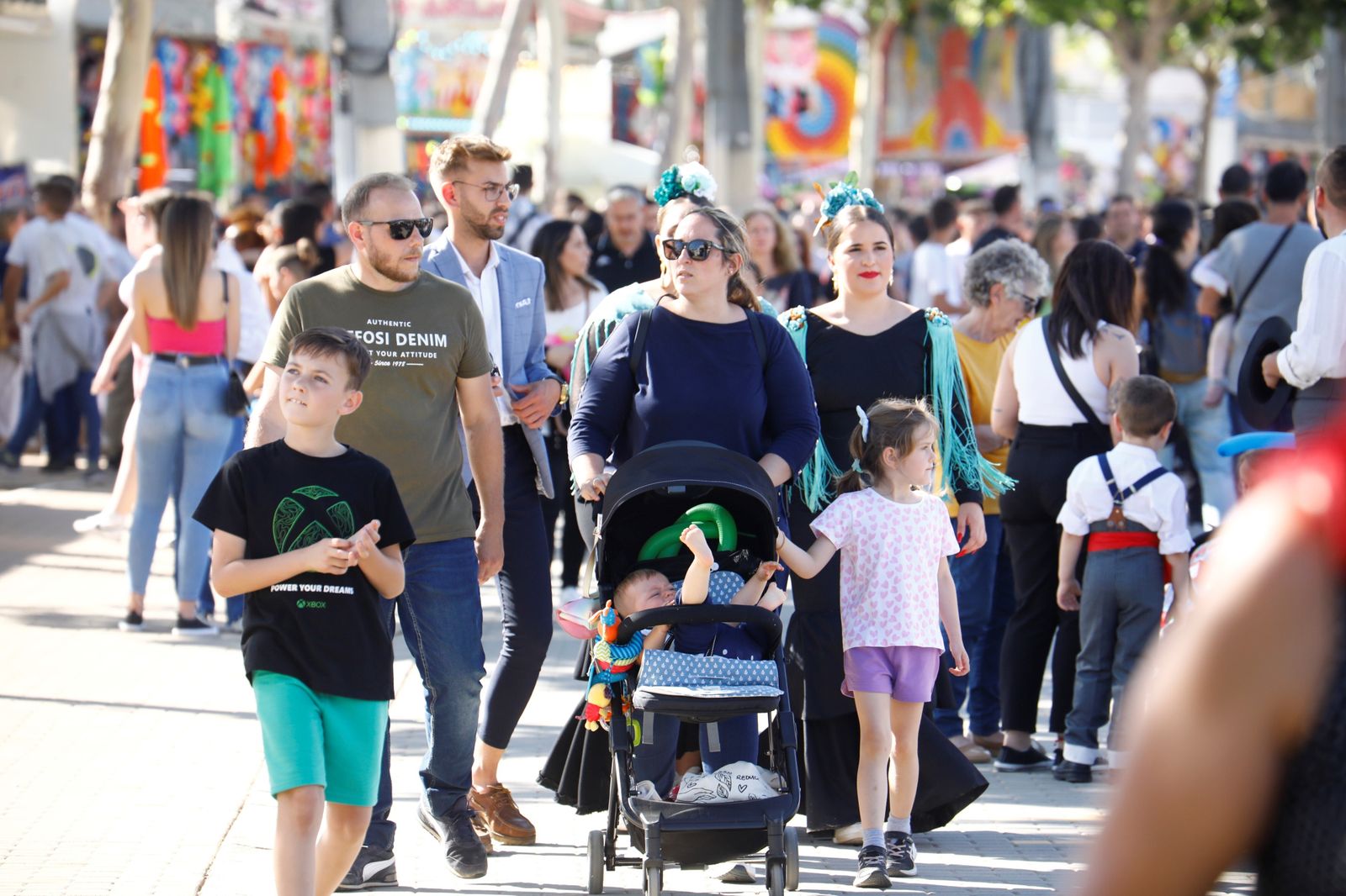 El día del niño en la Feria de Córdoba, en imágenes