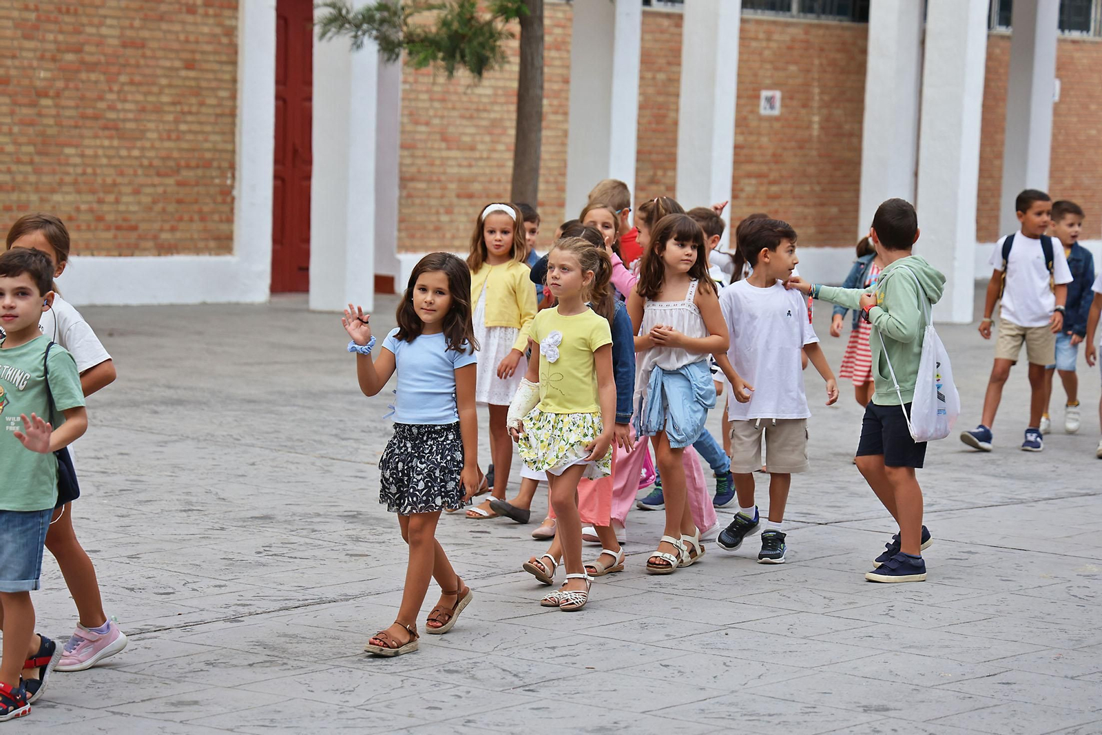 Las imágenes de la vuelta al cole