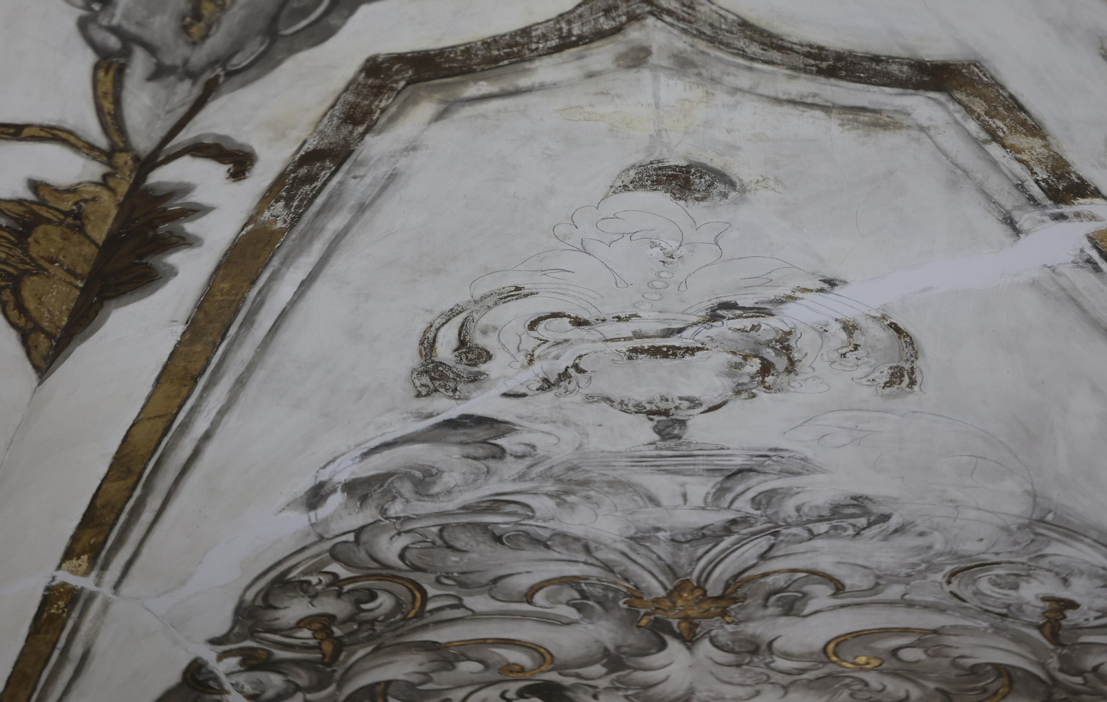 Restauración de las pinturas murales de la Iglesia de la Magdalena