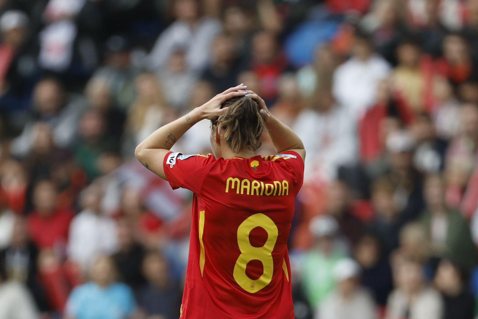 Las mejores imágenes de la final España - Inglaterra de la Eurocopa femenina